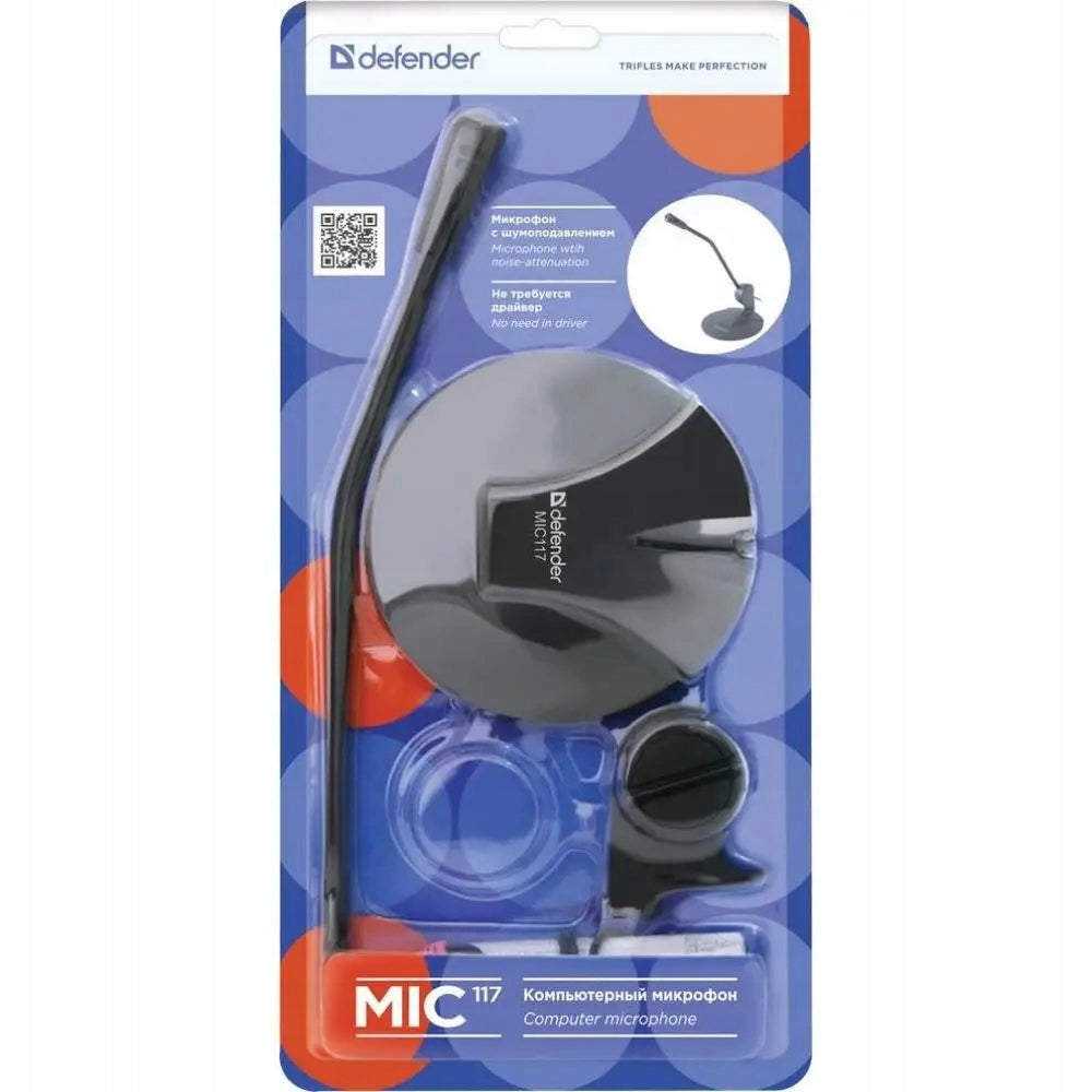 Computer microphone DEFENDER MIC-117 black