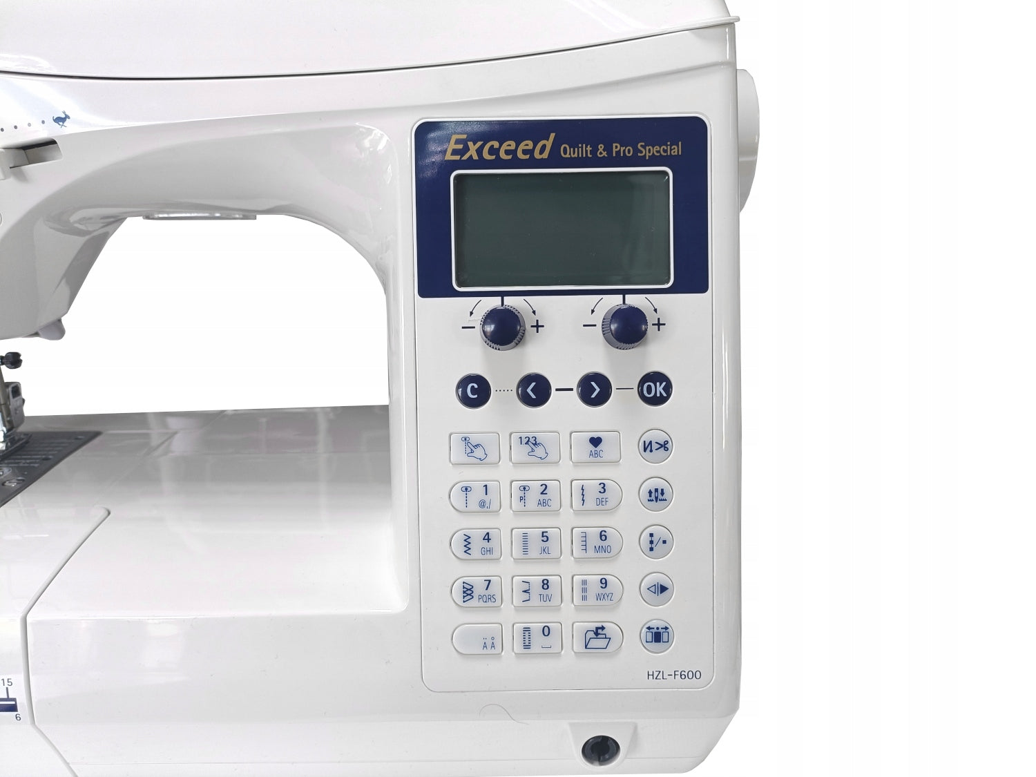 Computer sewing machine JUKI HZL F600 set table accessories Model HZL-F600