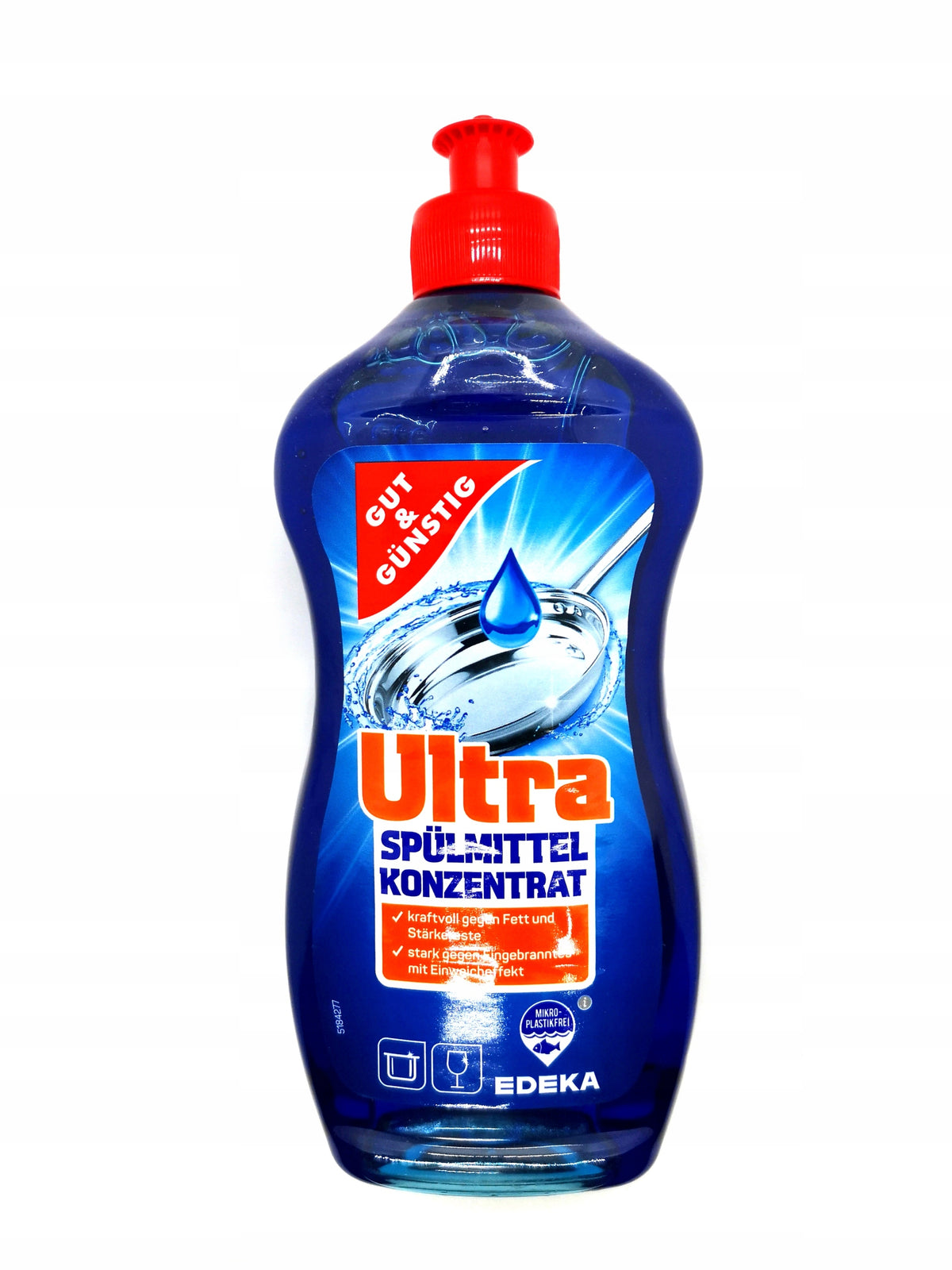 Concentrate Dishwashing liquid G&G original 0,5 l DE