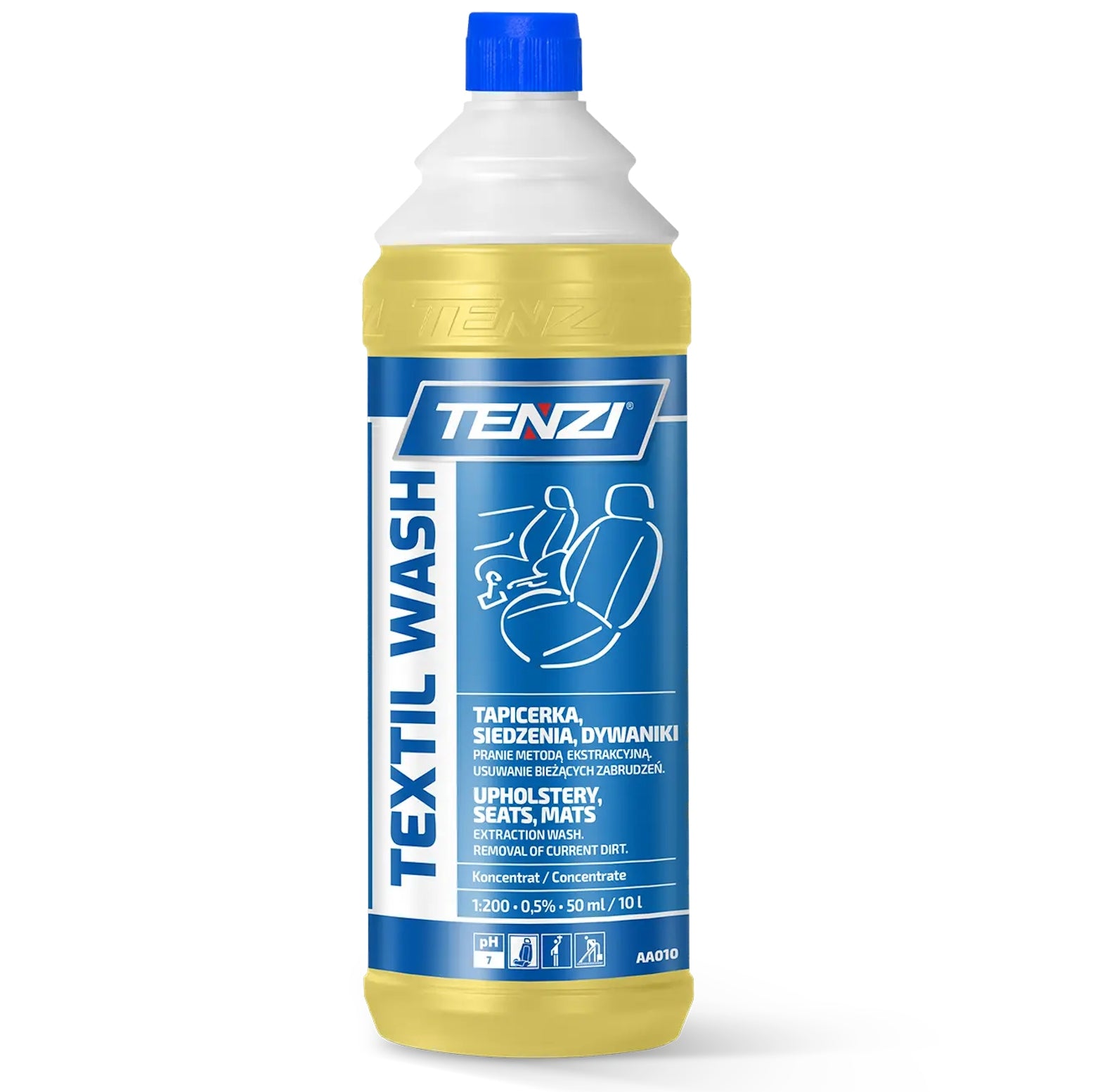 Concentrate carpet upholstery cleaner TENZI 1 Manufacturer's catalog number A-10/001