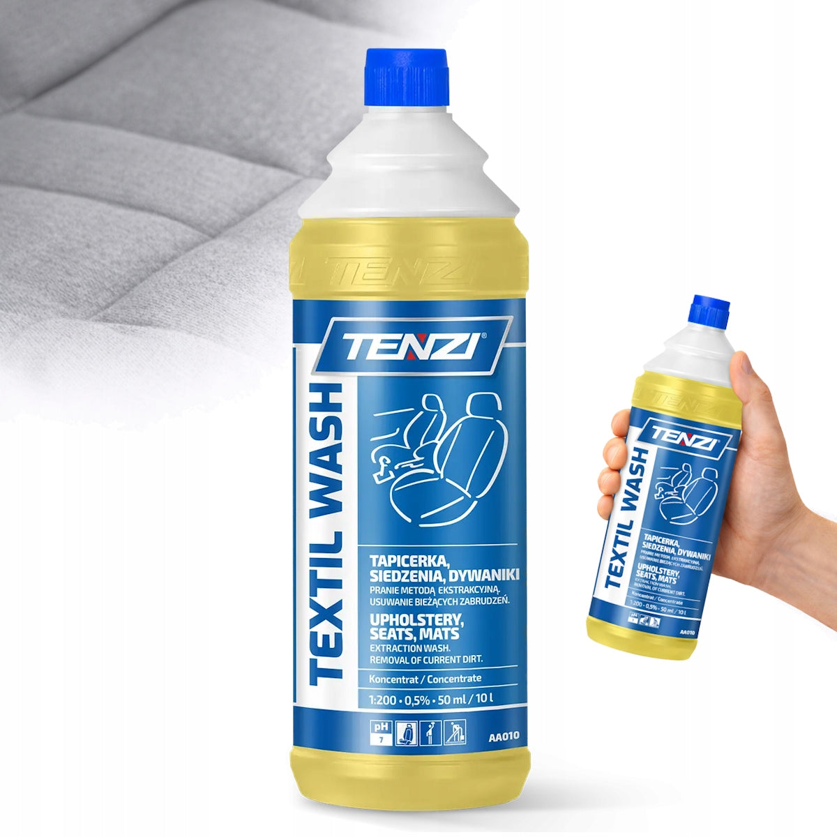 Concentrate carpet upholstery cleaner TENZI 1