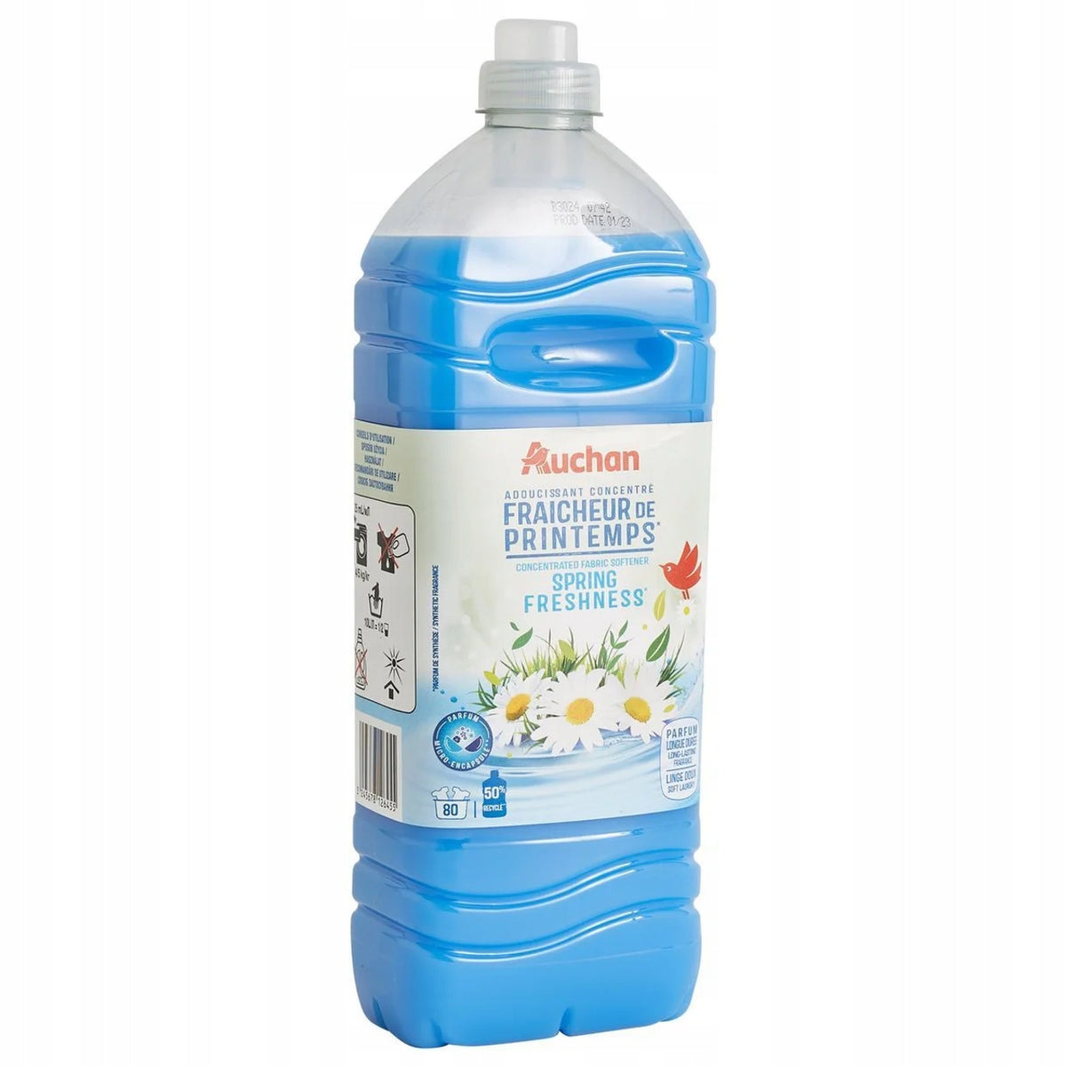 Concentrated softener Spring Freshness Auchan 2 l