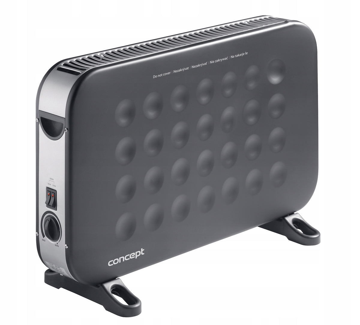 Concept convector radiator KS3014BC 2000W black