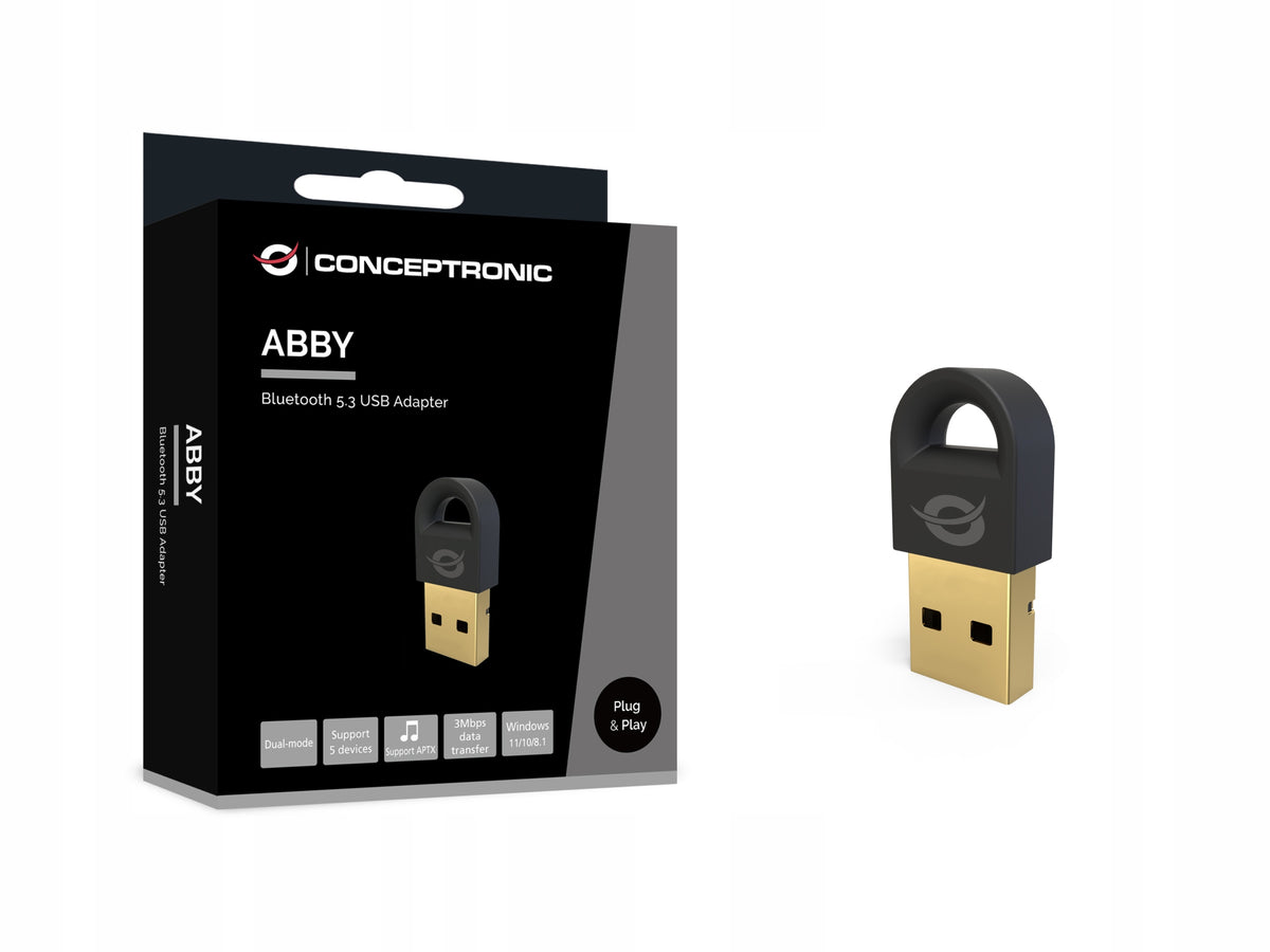 Conceptronic ABBY16B Bluetooth 3 Mbps Manufacturer code ABBY16B