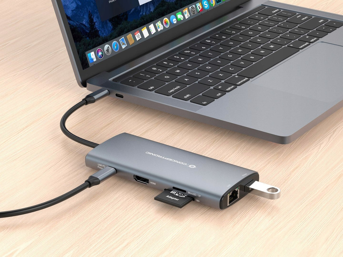 Conceptronic DONN06G Docking Station Wired USB 3.2 Gen 1 (3.1 Gen 1) T Manufacturer AC