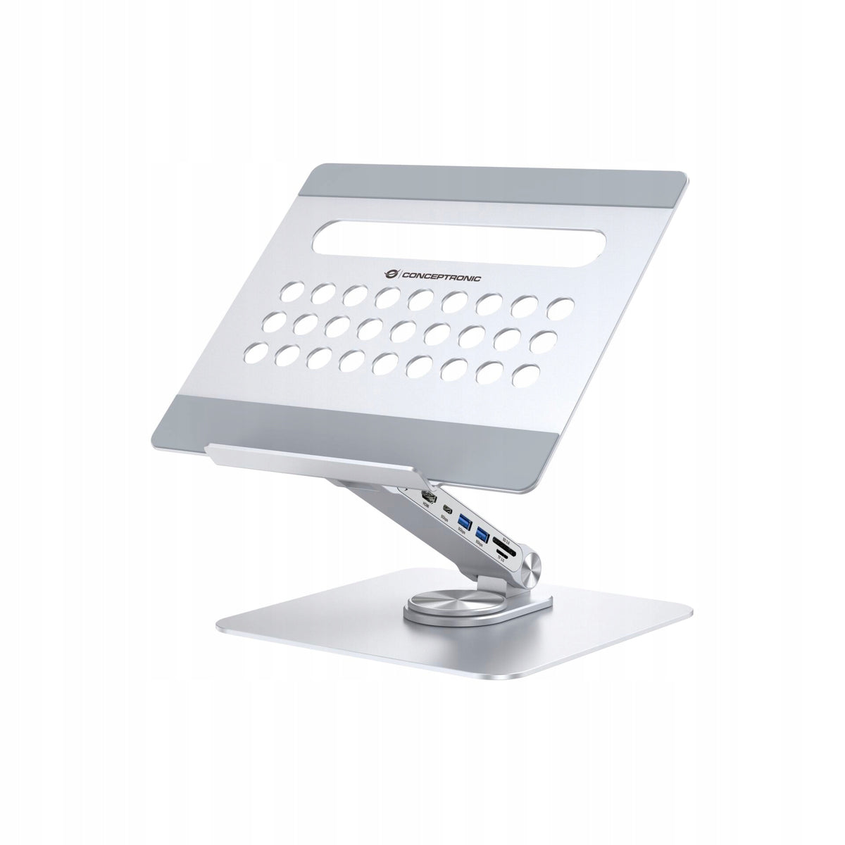 Conceptronic DONN27G Docking Station + Notebook Stand