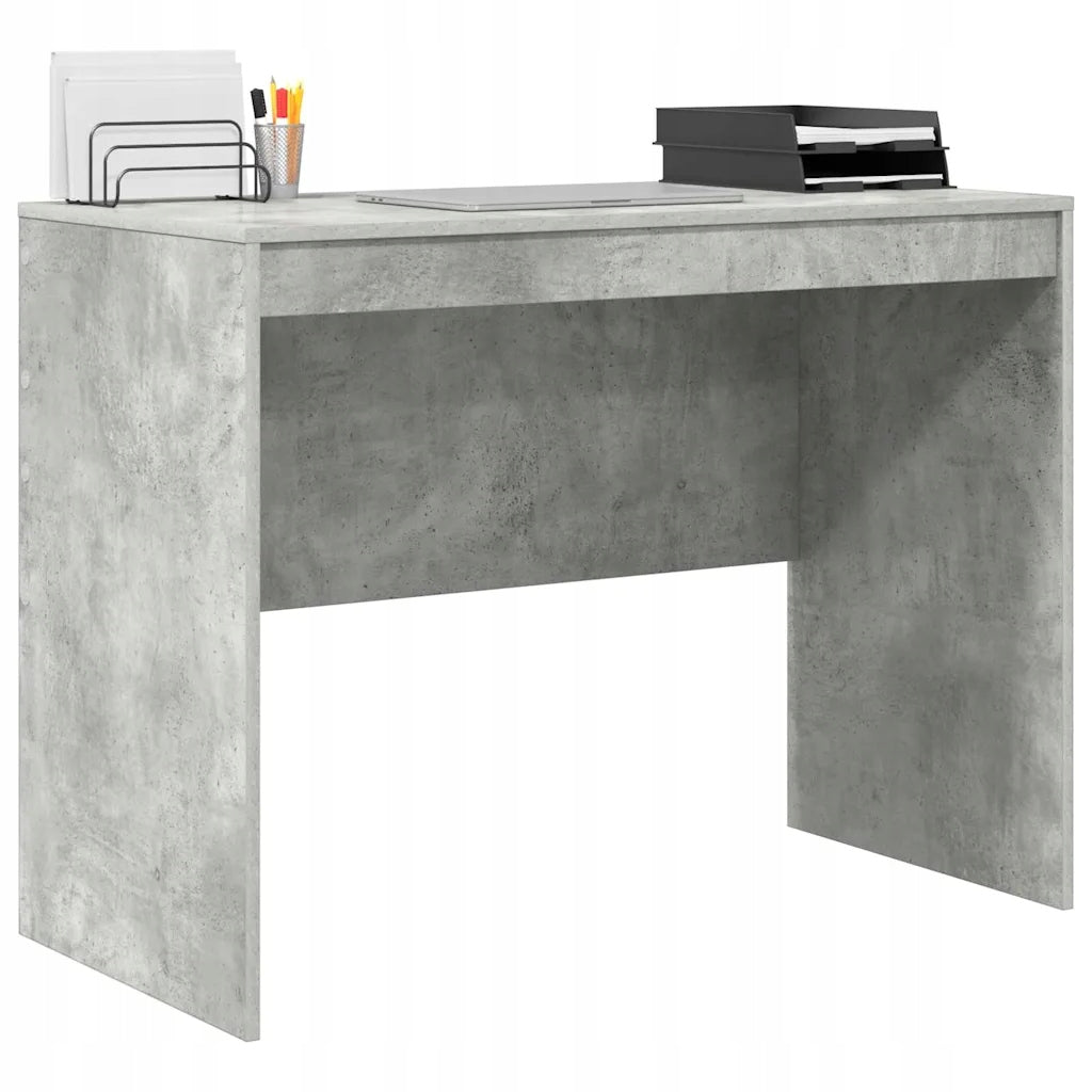 Concrete Desk grey 100 x 50 x 76 cm Brand VidaXL