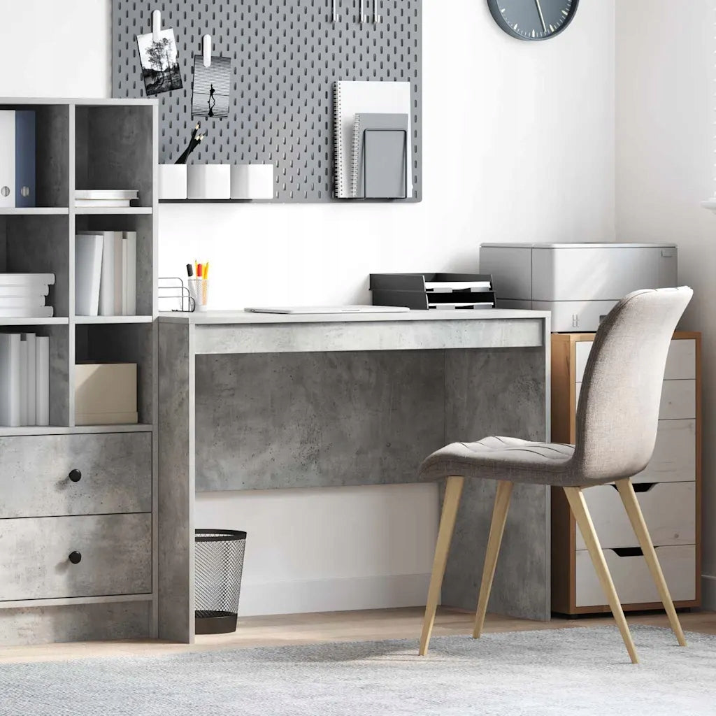 Concrete Desk grey 100 x 50 x 76 cm Furniture color gray