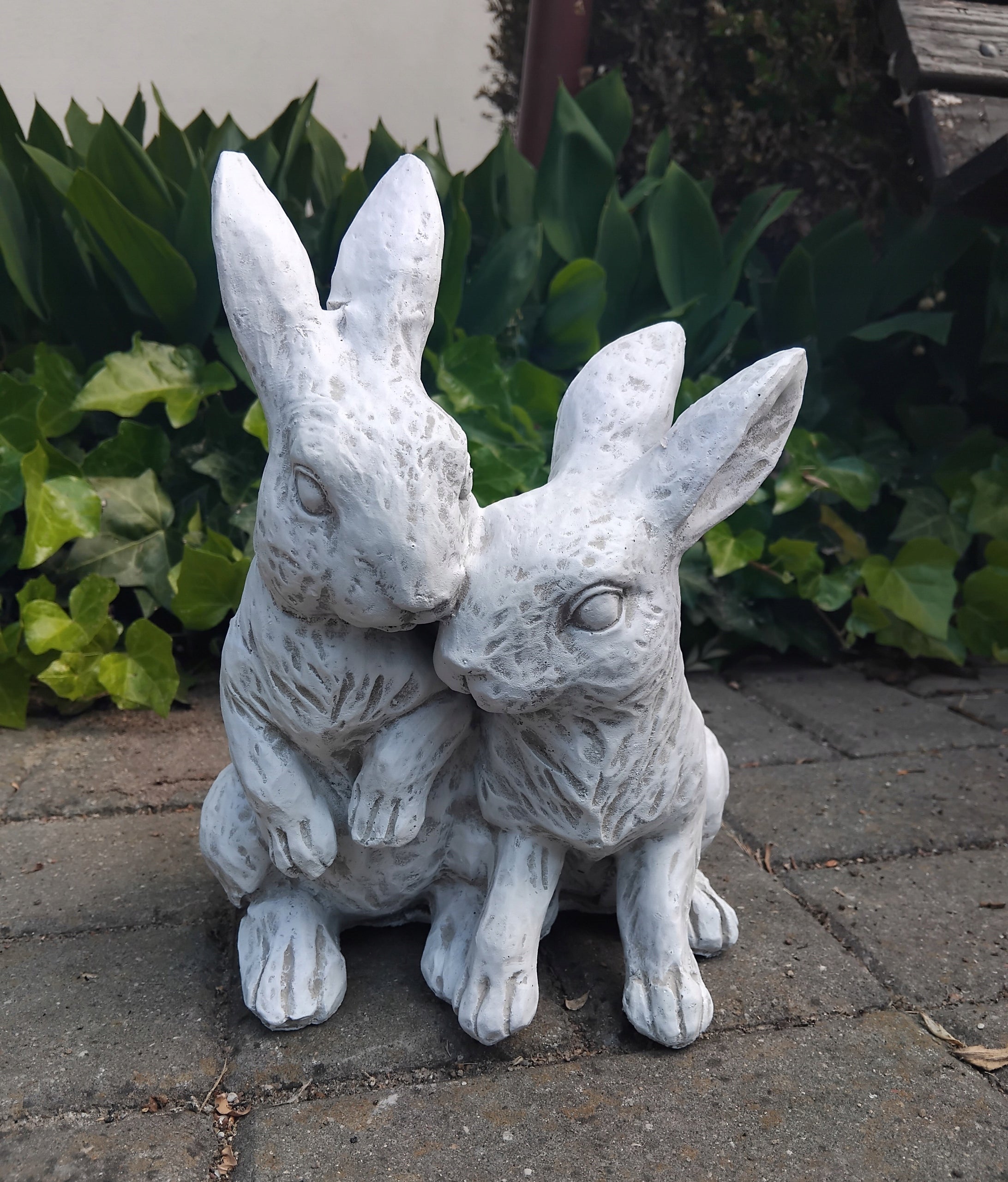Concrete Figurine Garden Hares Architectural Concrete Rabbits Frost Resistant Manufacturer code 0730
