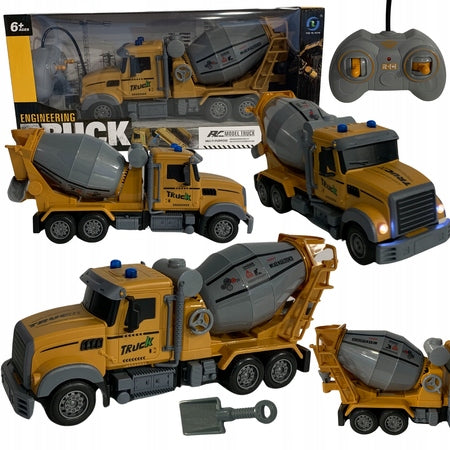 Concrete Mixer Remote Controlled Light Effects Construction Machine Remote Control RC