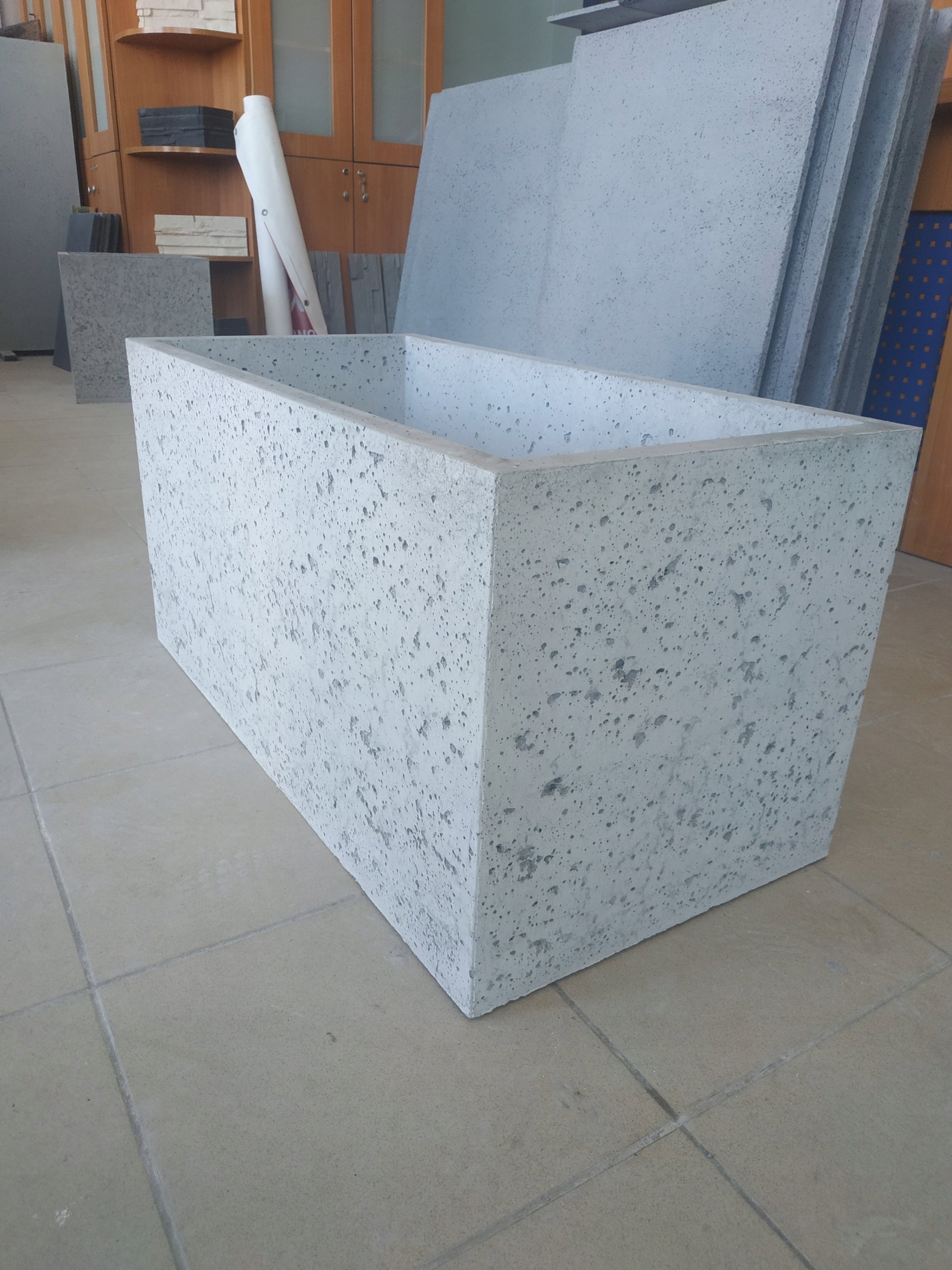 Concrete Pots Architectural Concrete 80/40/40 Brand no brand