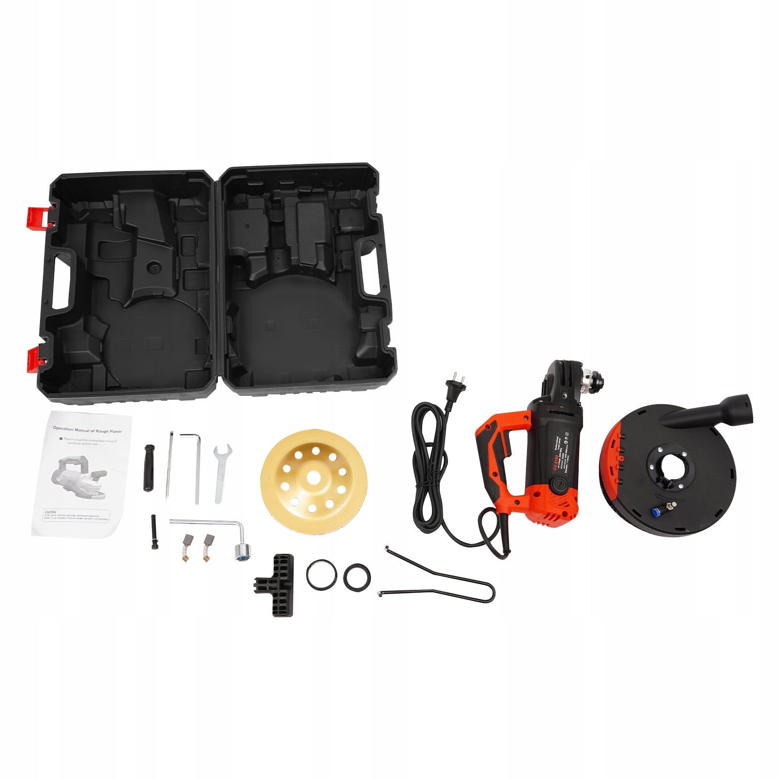 Concrete Surface Grinder, Angle Grinder Kit with Dust Shroud for Floor,230V Manufacturer code CSG123