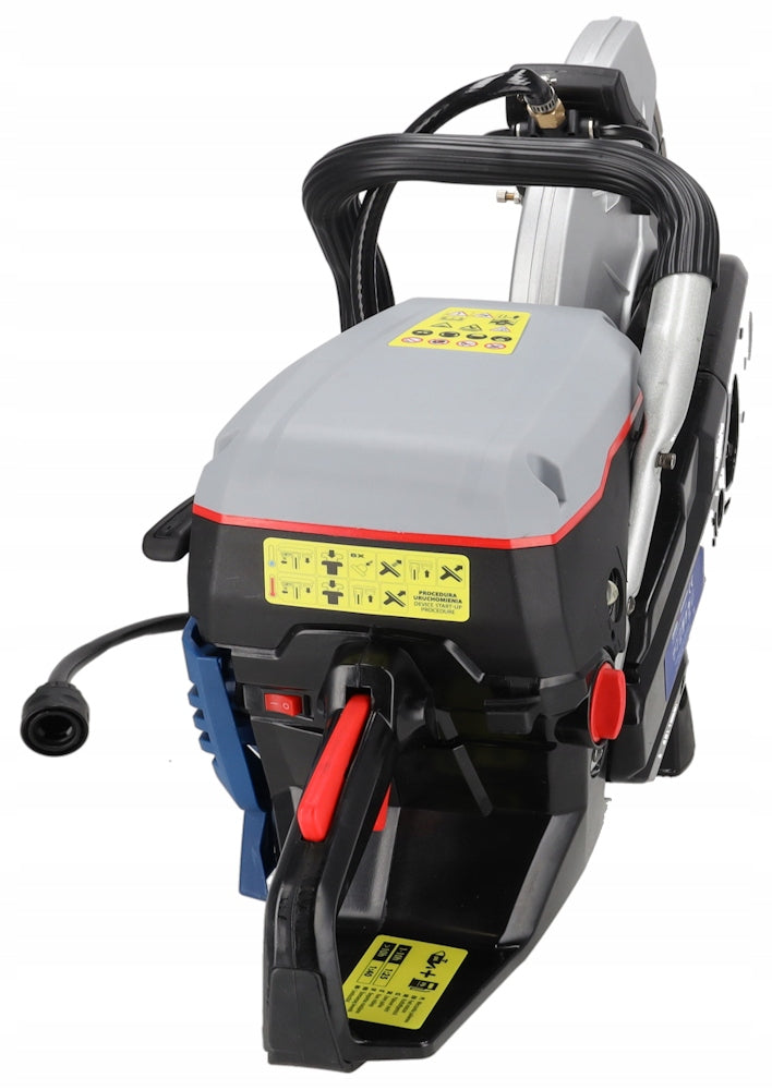 Concrete cutter 3,5kW DEDRA Diesel saw 350 mm disc for asphalt Rotational speed 9500 rpm