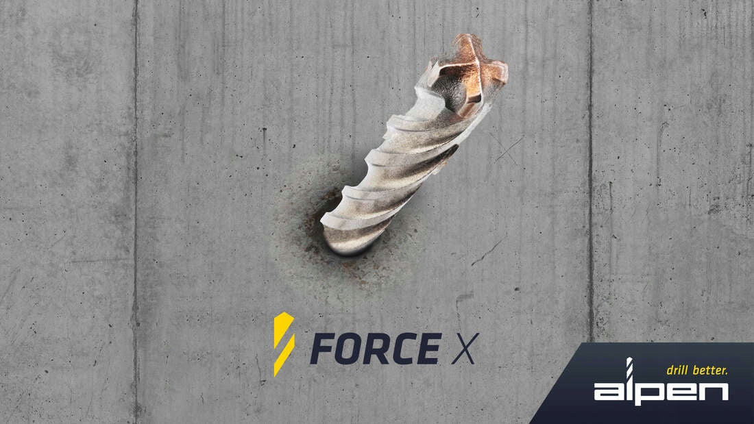 Concrete drill bit SDS+ 6-160/100 ALPEN 81500600100 Manufacturer code 0081500600100