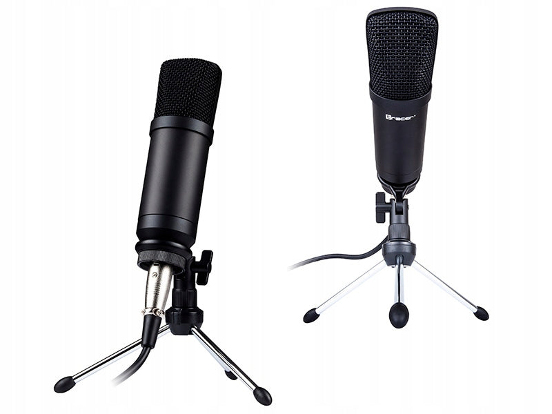Condenser Microphone Cardioid Tripod Filter