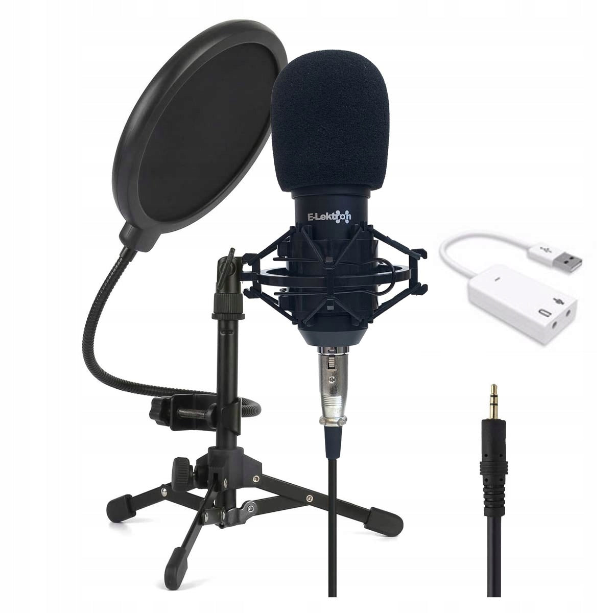 Condenser microphone for KM800 USB computer
