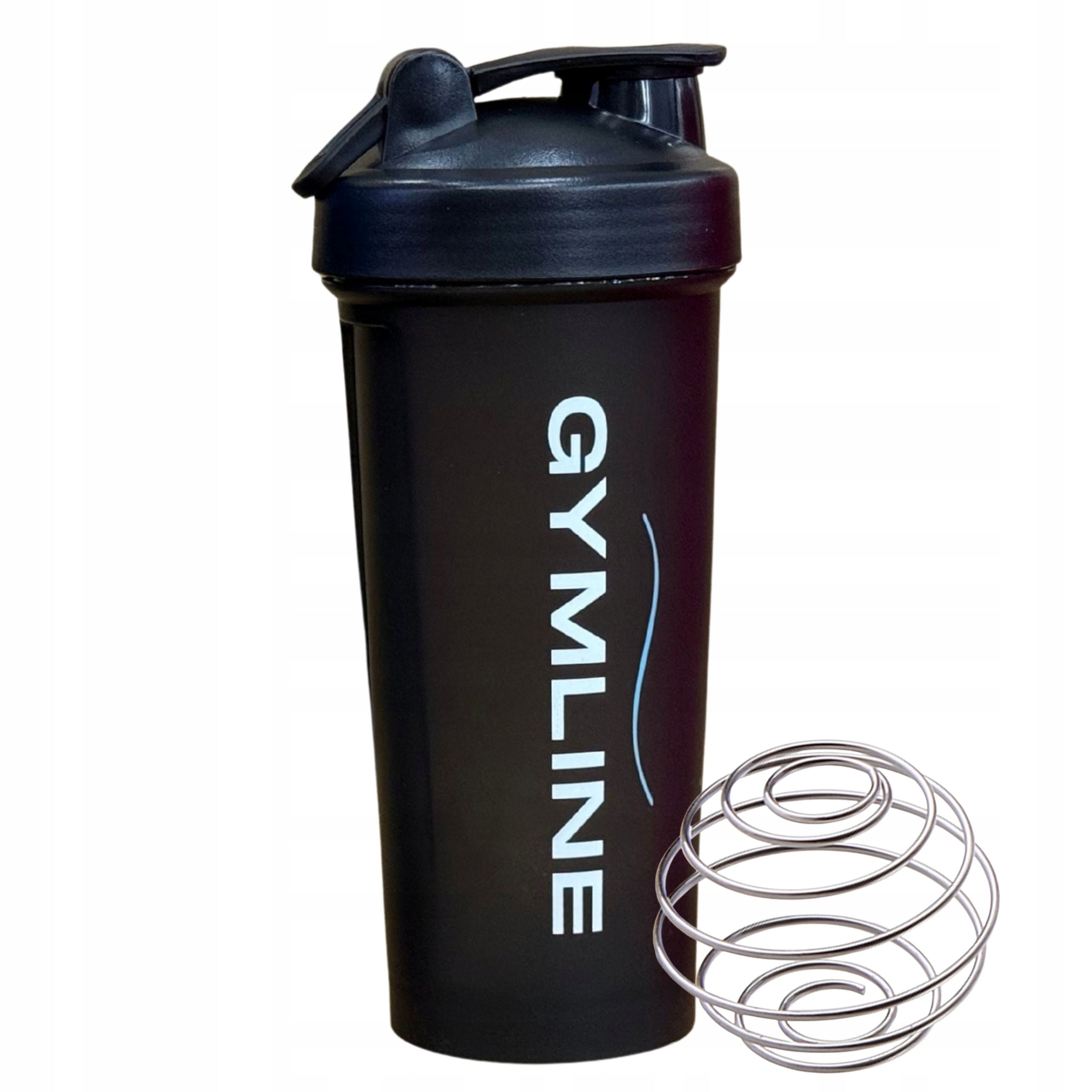 Conditioner Protein Shaker 600 ml BLACK Sports for Gym Training