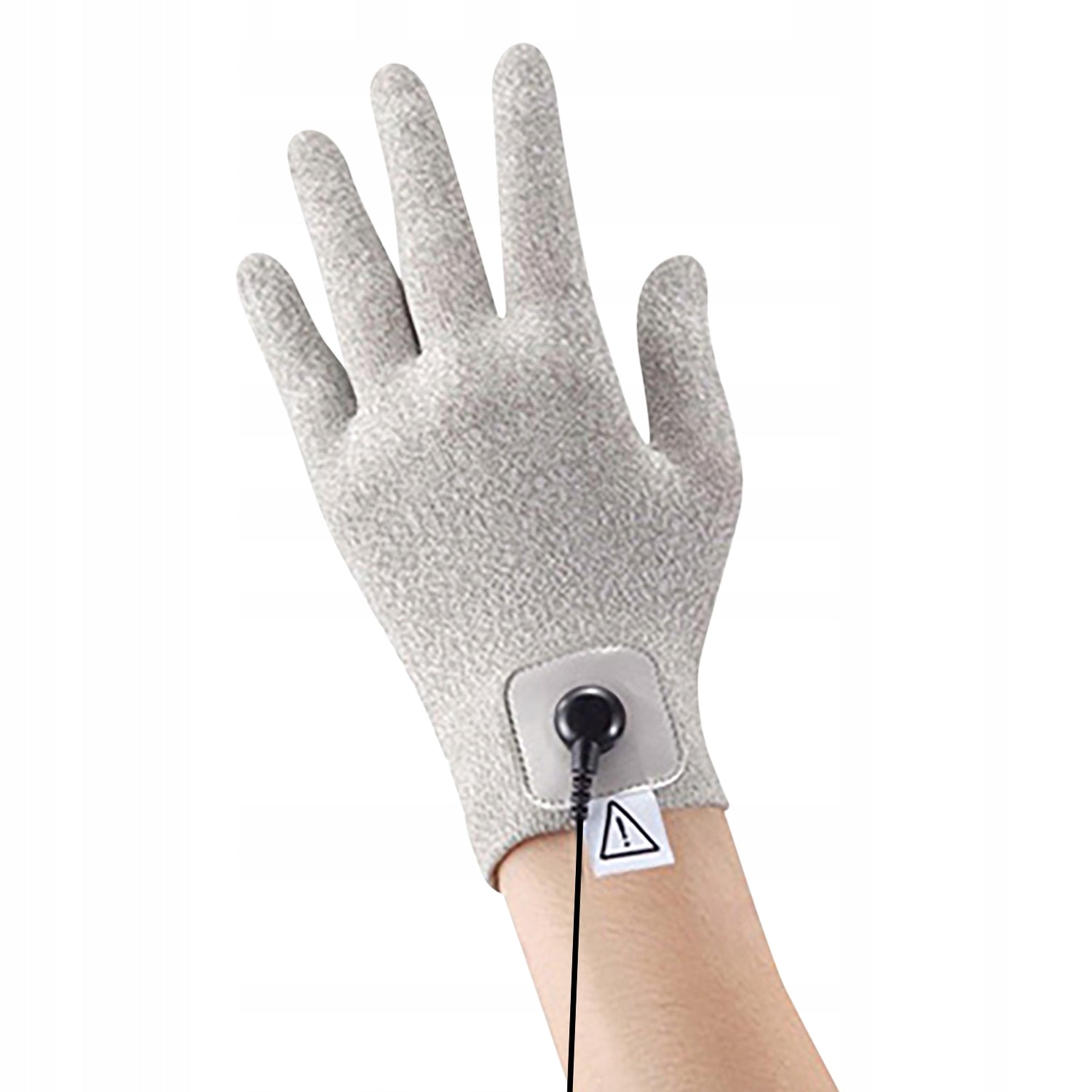 Conductive glove for electrostimulation TENS EMS MASS