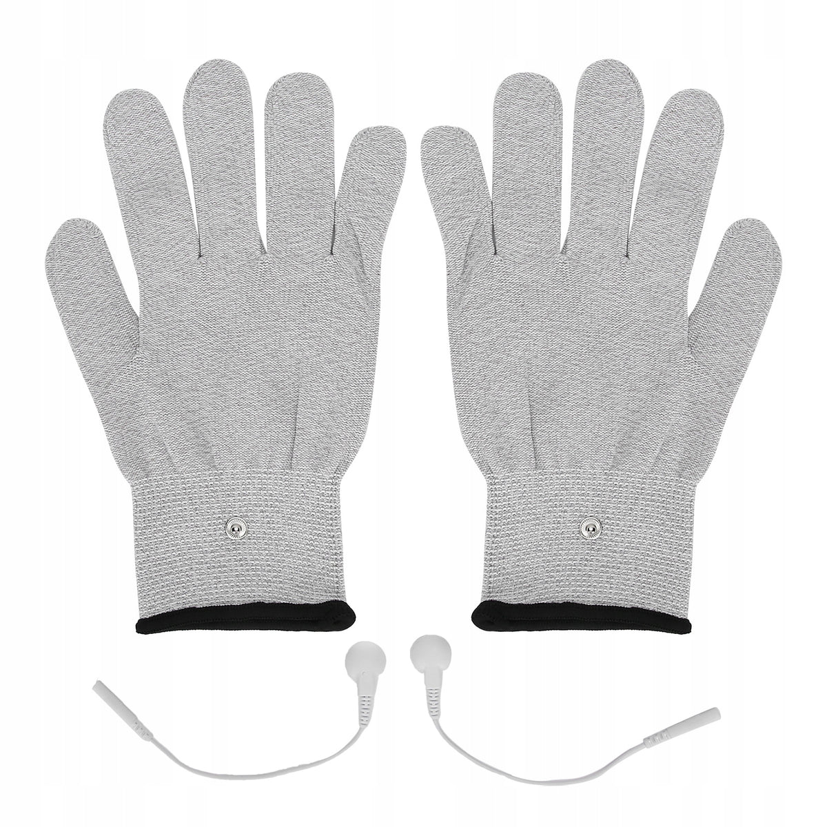 Conductive gloves for massage