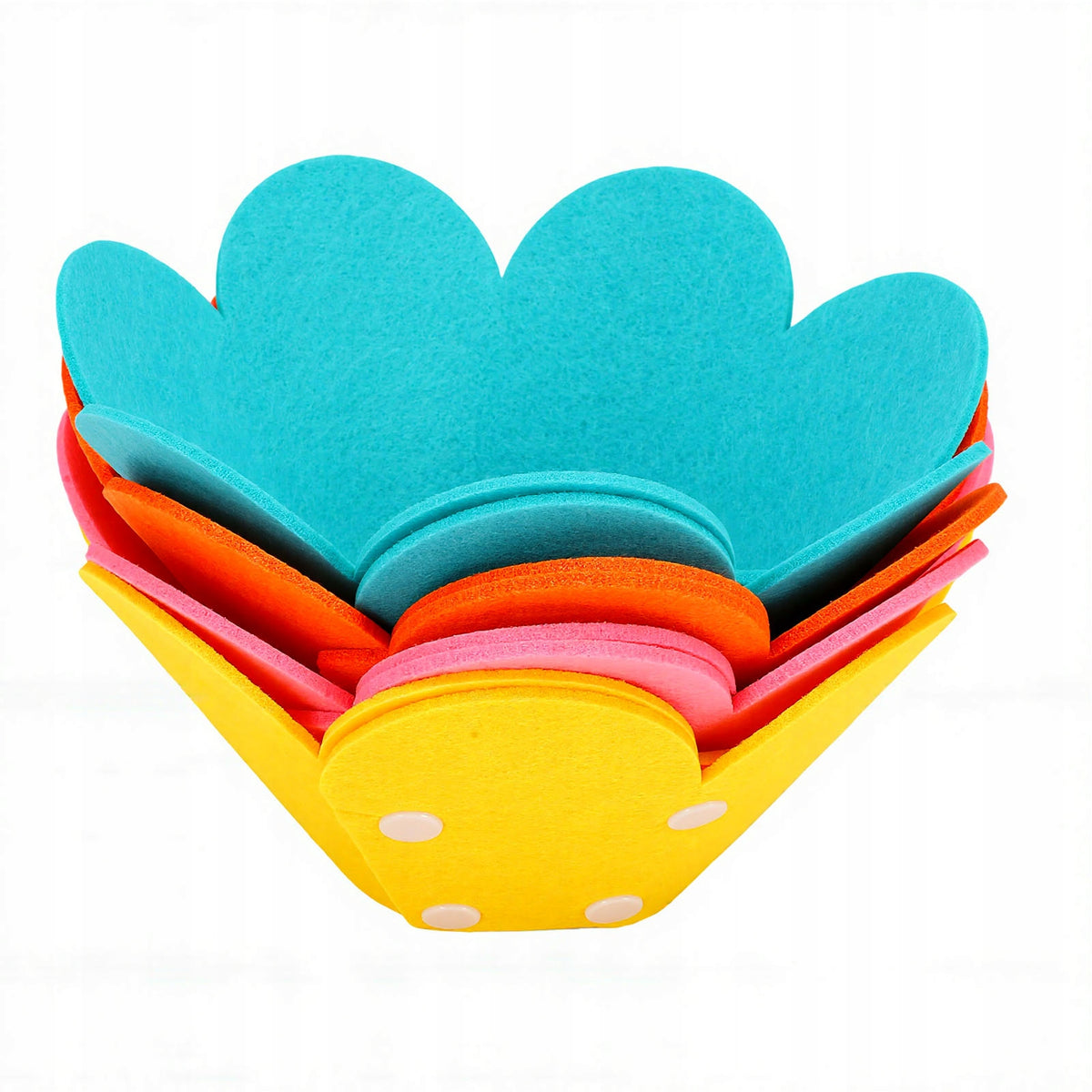 Cone-shaped cat collar set. Adorable felt collar in 8L