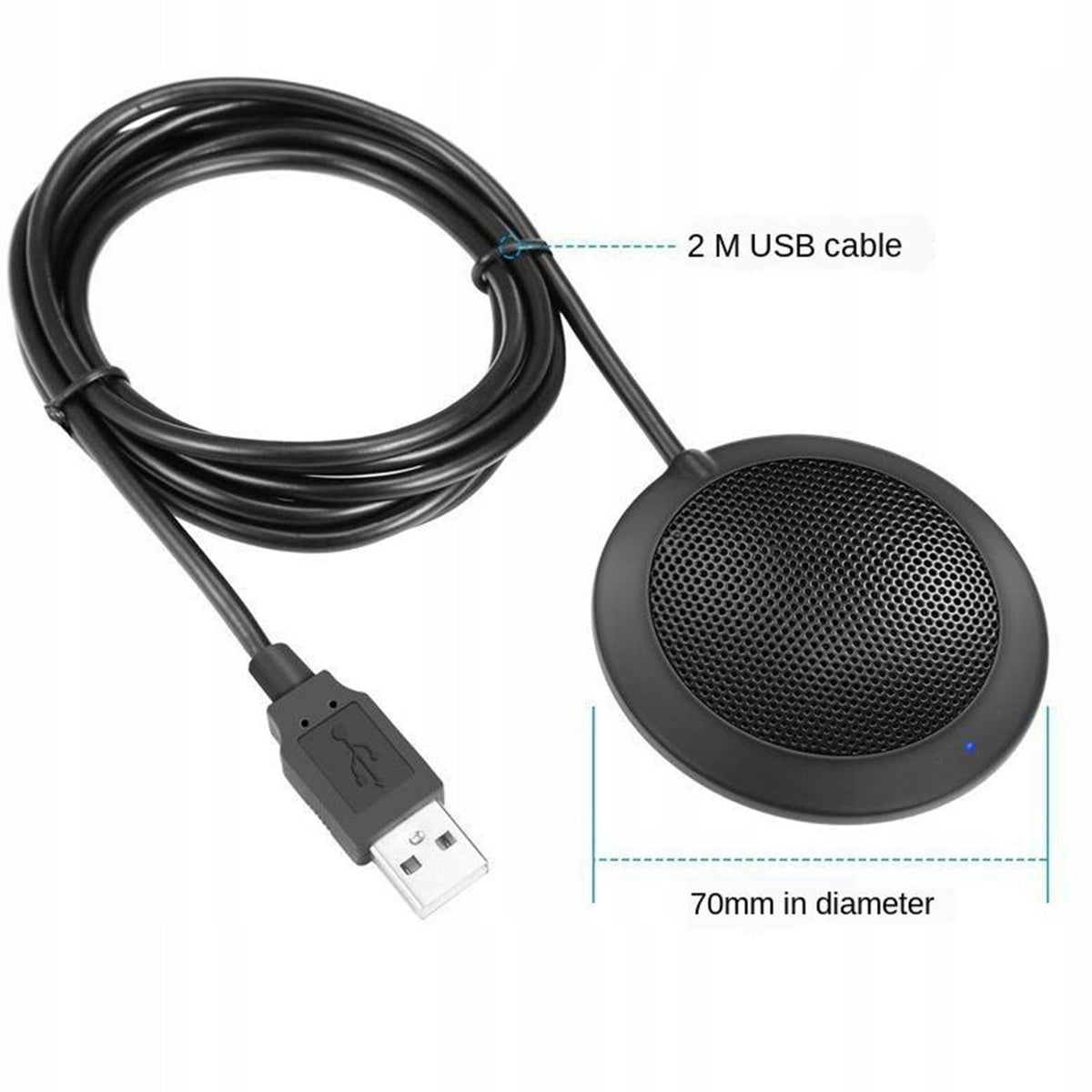 Conference Microphone Omnidirectional Condenser PC Mic for Video Recording Manufacturer code 10577022313