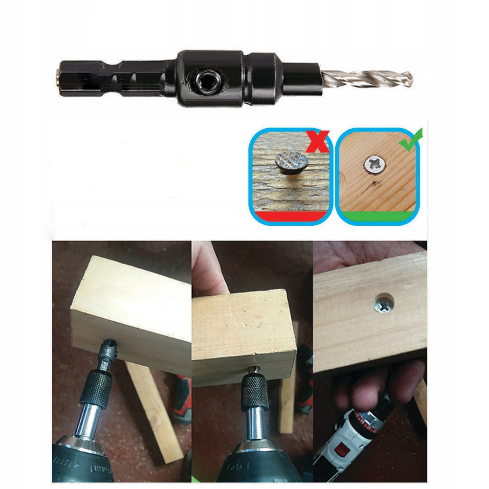 Confirmate Drill Bits High Quality M2 6el Wood Confirmate Set 5-12mm Brand DFJA