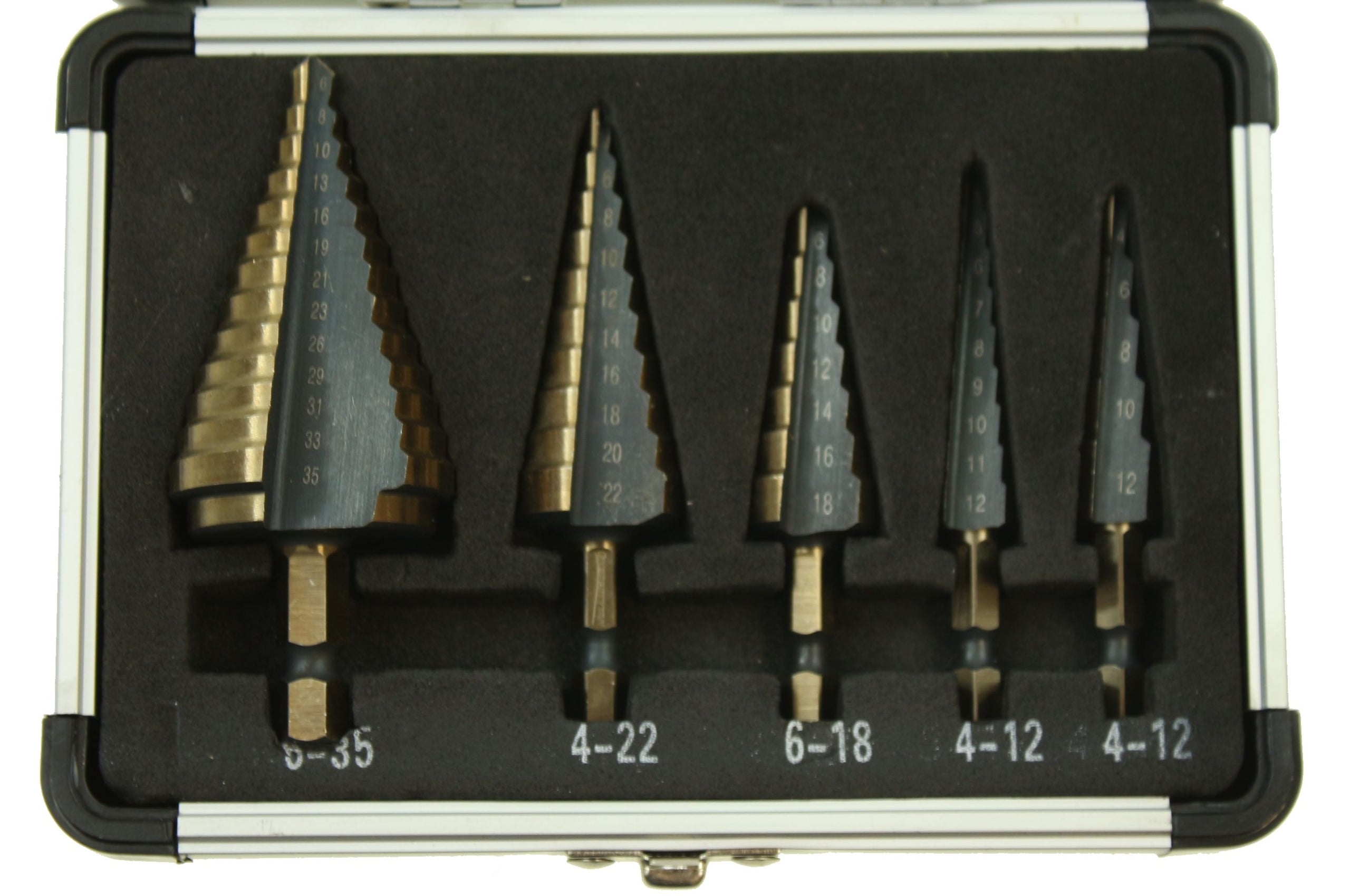 Conical drill bit set 4-35mm / step drill bit ENERGOTYTAN ET40 Packaging status original