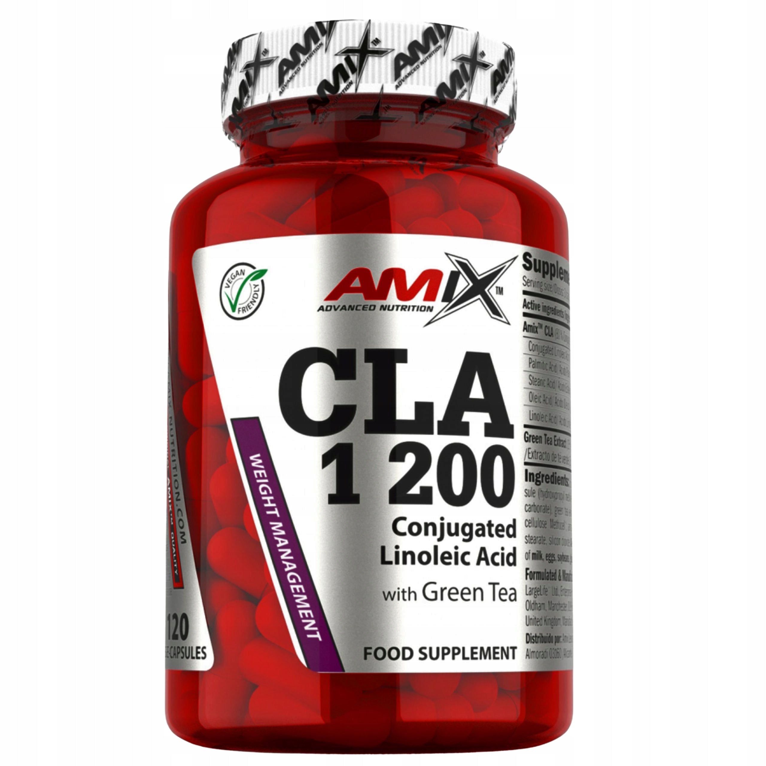 Conjugated Linoleic Acid CLA 1200mg Powerful Fat Burner Linoleic Acid Packaging status original