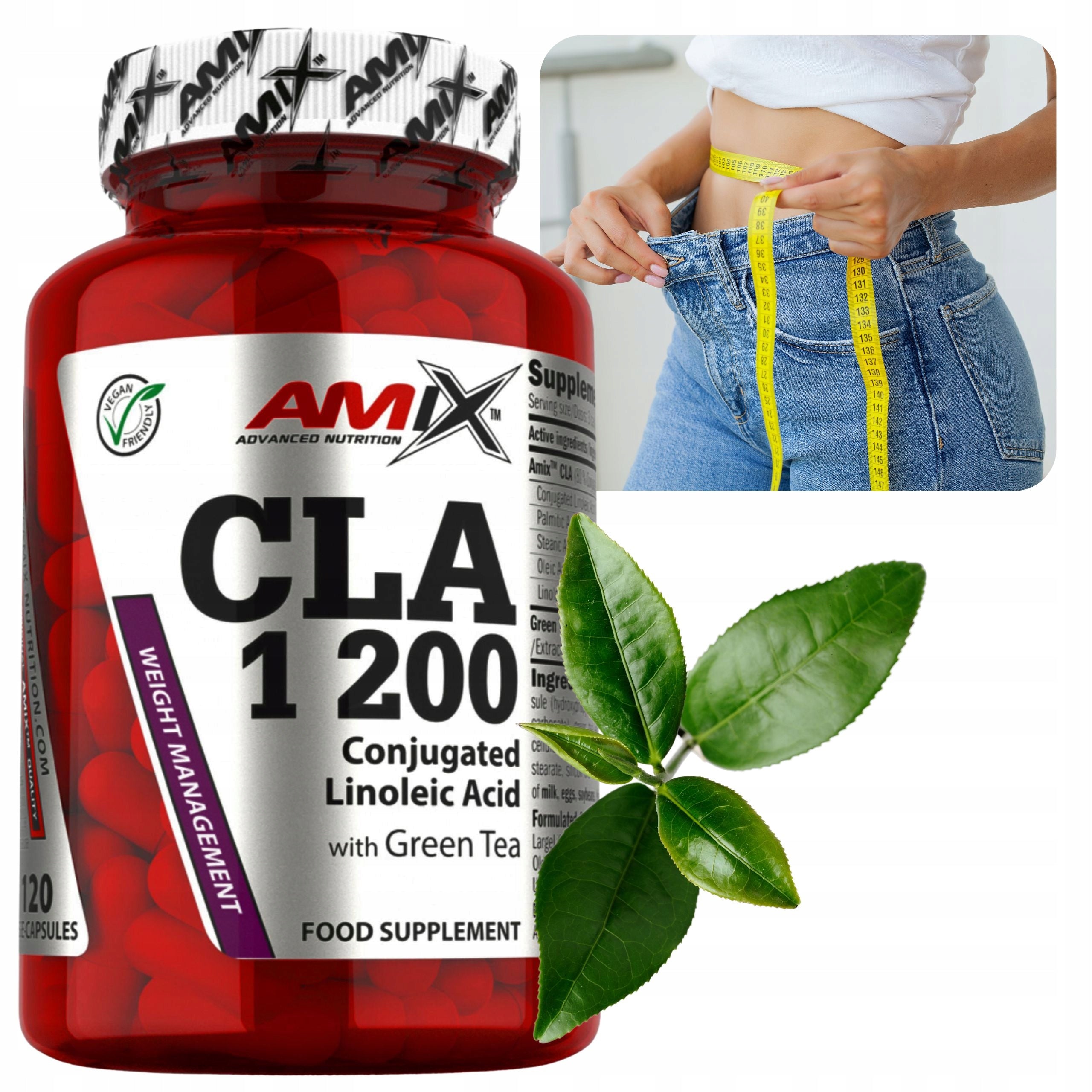 Conjugated Linoleic Acid CLA 1200mg Powerful Fat Burner Linoleic Acid