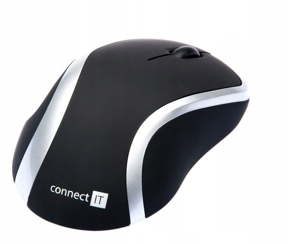 Connect IT CI-261 laserová myš, černo-stříbrná Model CI-261