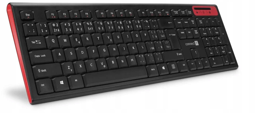 Connect IT CKB-3000-CS bezdrátová klávesnice, černá