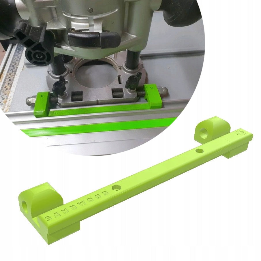 Connection of MAKITA milling machine with FESTOOL rail