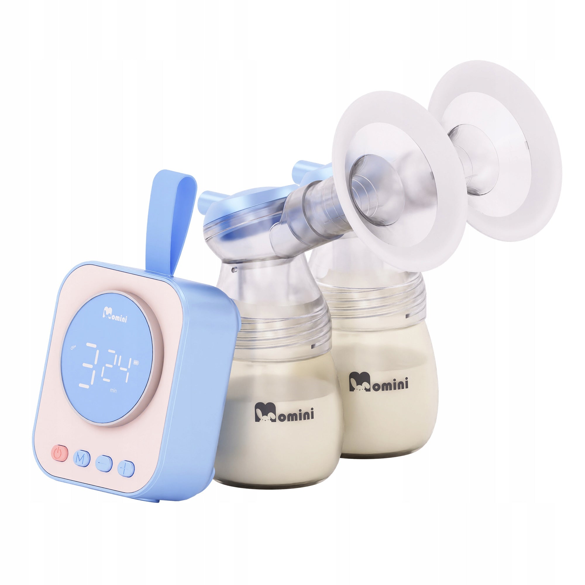 Connector for MilkySilky and TwinPump Breast Pumps by Momini Brand Momini