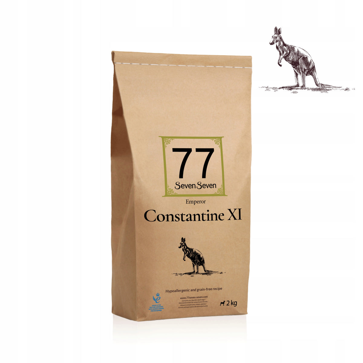 Constantine XI 3 x 2kg with kangaroo 77 Seven Seven