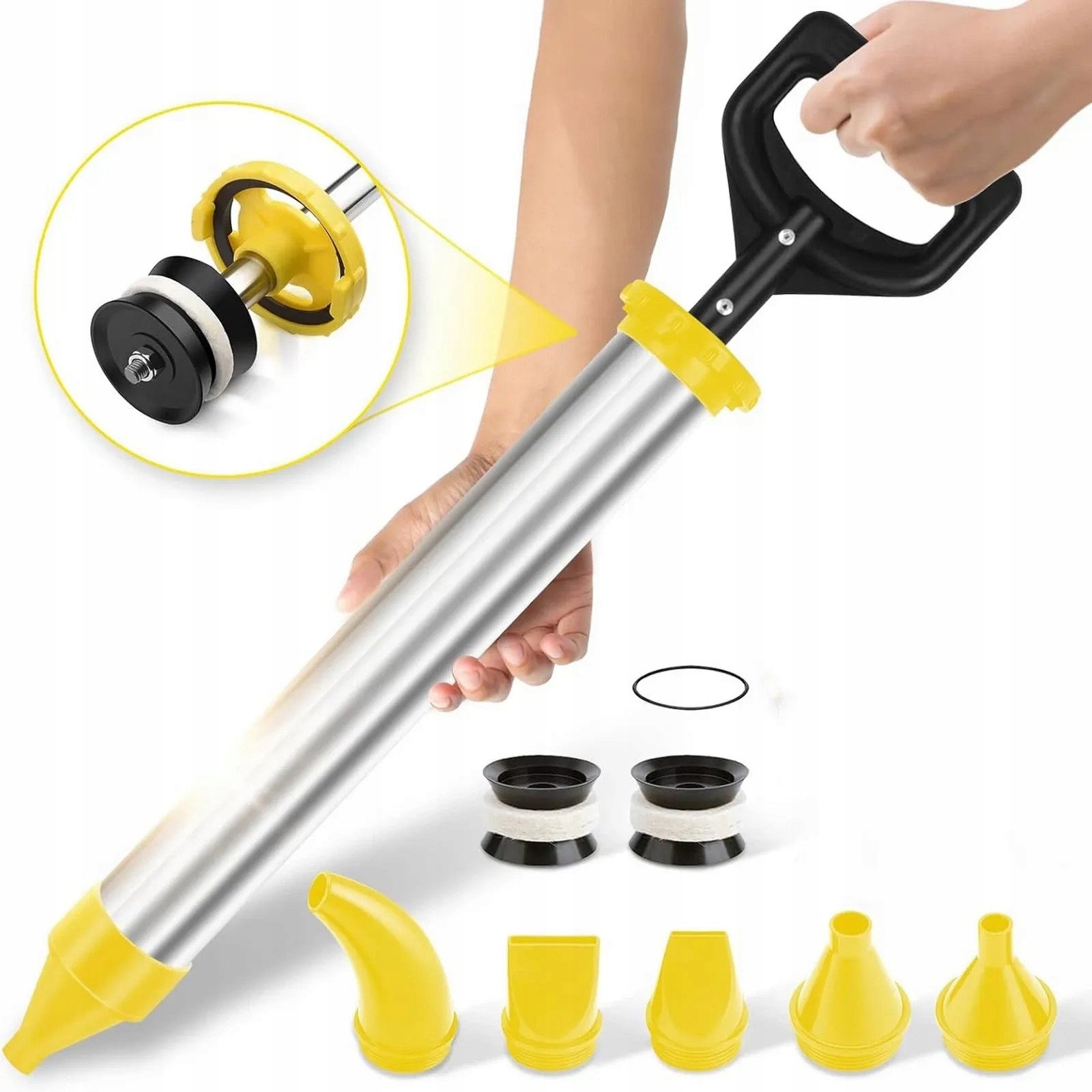 Construction Squeezer Pump SPRER SPRER HAND PUMP PLASTER MORTAR 5 NOZZLES Manufacturer code HO-0480A1-XMD