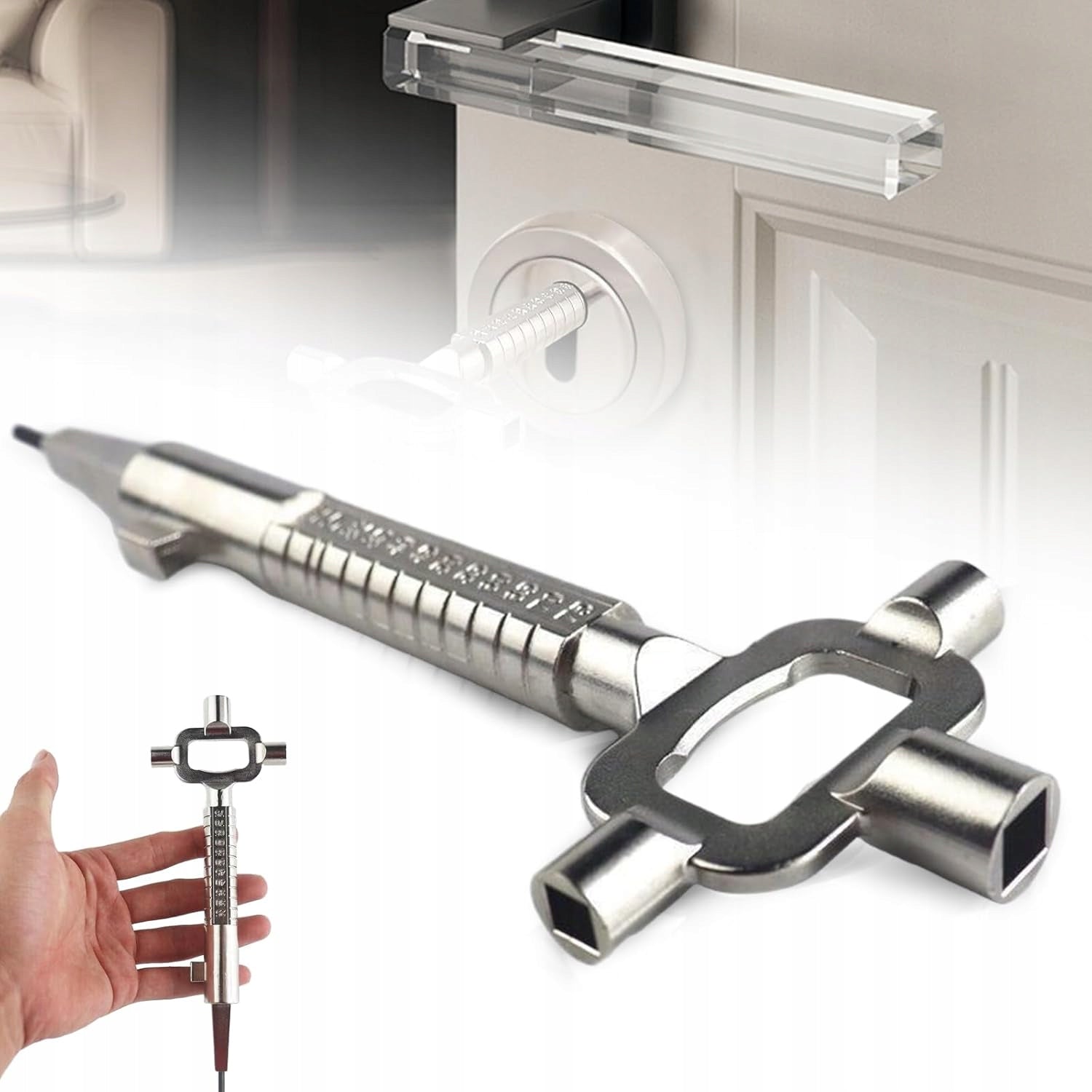 Construction Wrench Universal for Door Windows Locks Beer Opener Manufacturer code uniwersalnych kluczy budowlanych