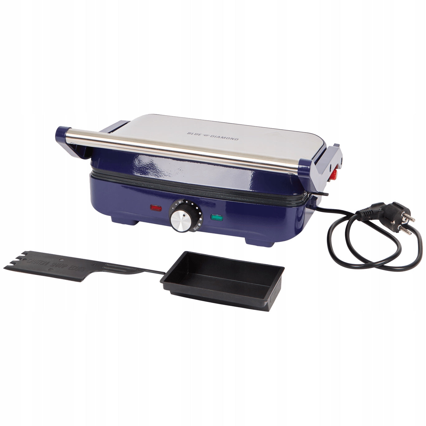 Contact Folding Electric Grill Blue Diamond Contact Grill 1600W Manufacturer code CC009105-001