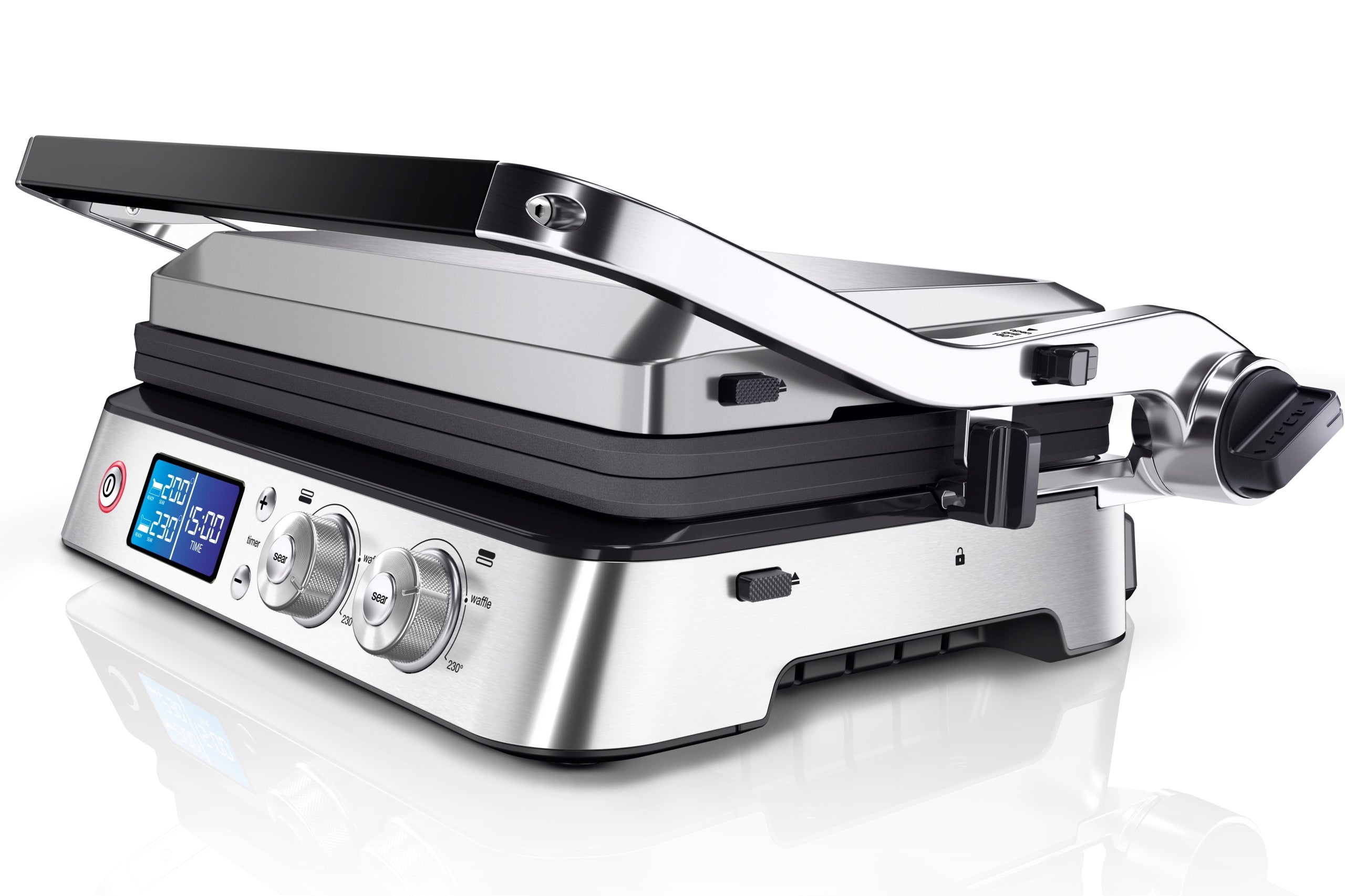 Contact electric grill Braun CG9047 silver/grey 2000 W Brand Braun