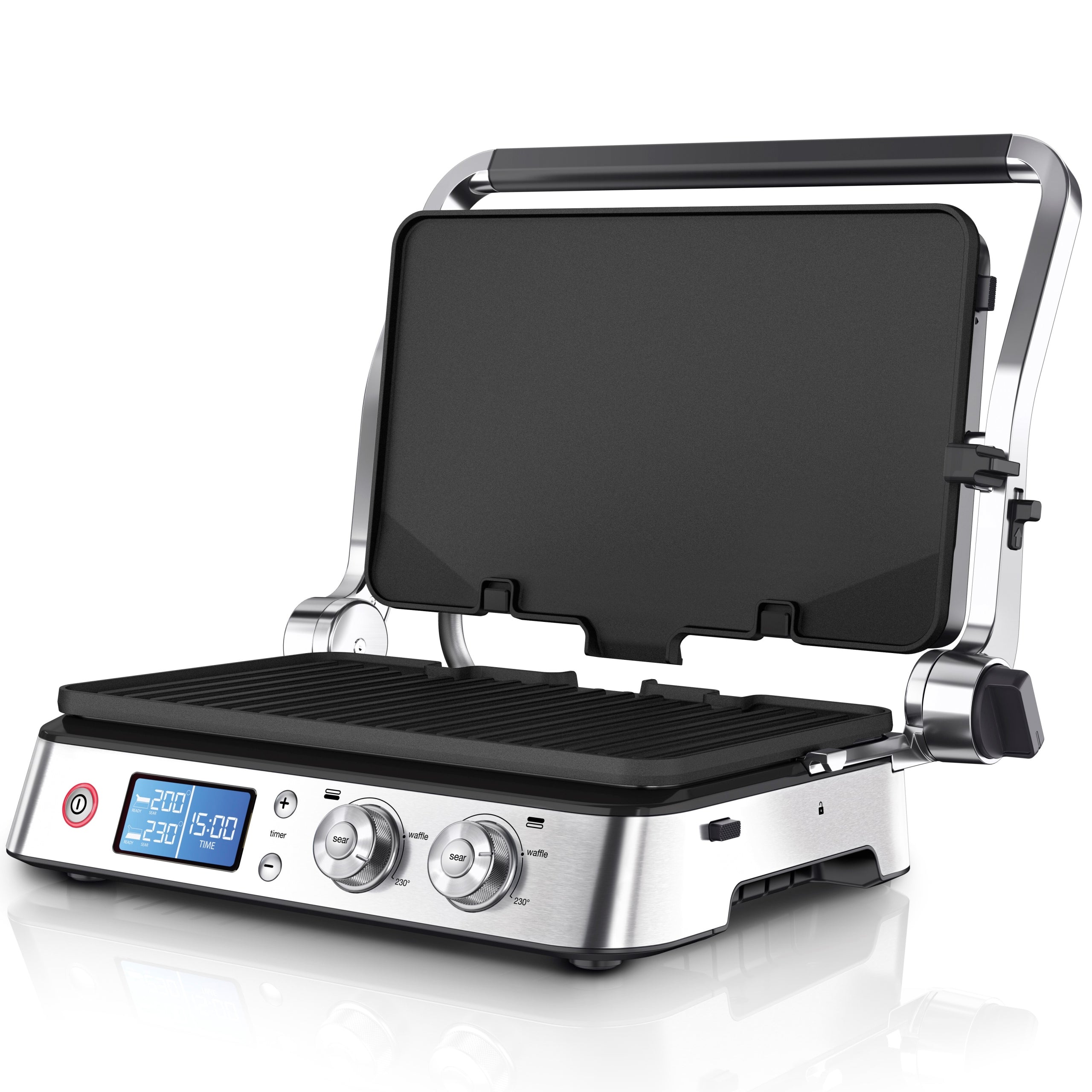 Contact electric grill Braun CG9047 silver/grey 2000 W Model CG9047