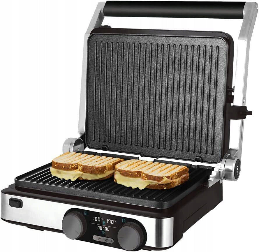 Contact electric grill Cecotec 03099 black 2000 W