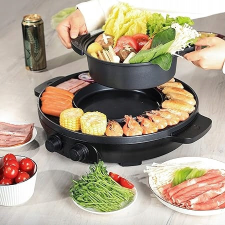 Contact electric grill Enfrifam CTZ-002-01 black 2000 W Brand no brand