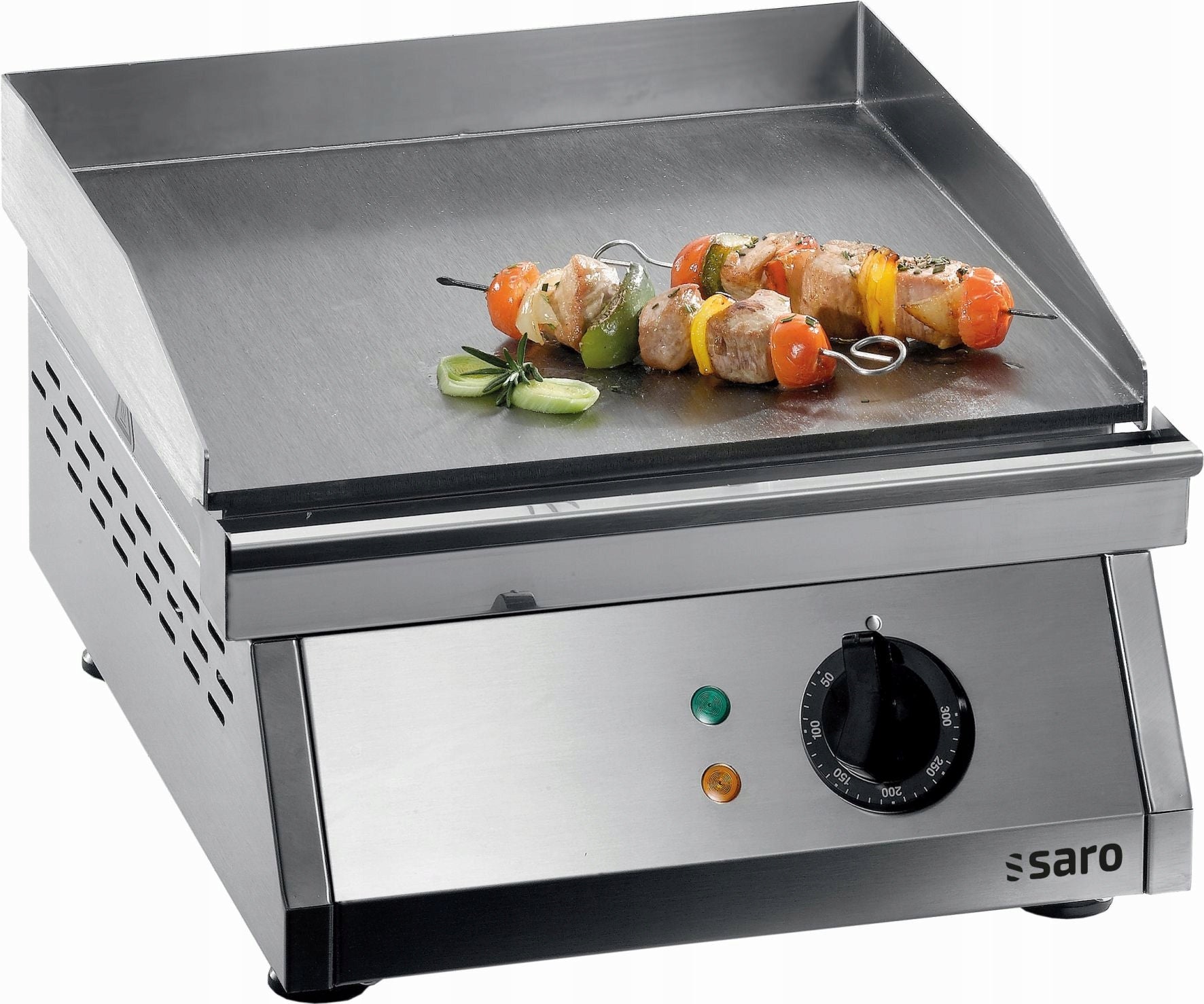 Contact electric grill Saro, model FRY TOP 400