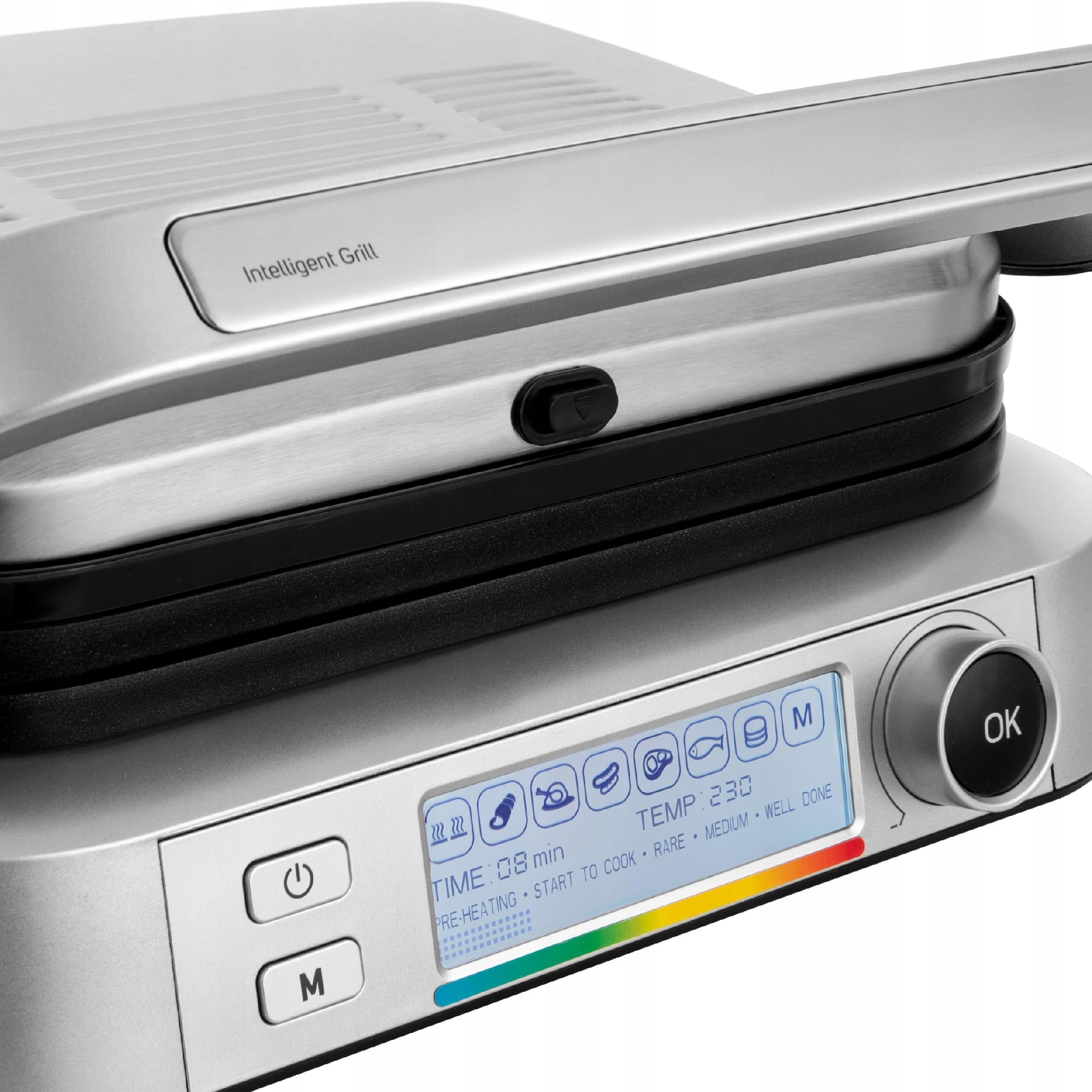 Contact electric grill Sencor SBG 6231SS silver/grey 2100 W Bonus Packaging status original
