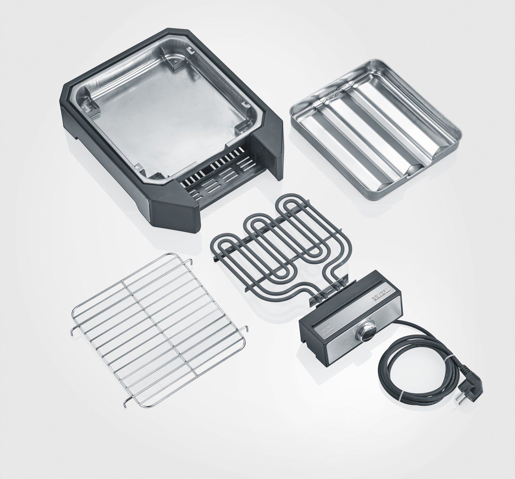 Contact electric grill Severin 8545-000 black 2300 W Power rating 2300 W