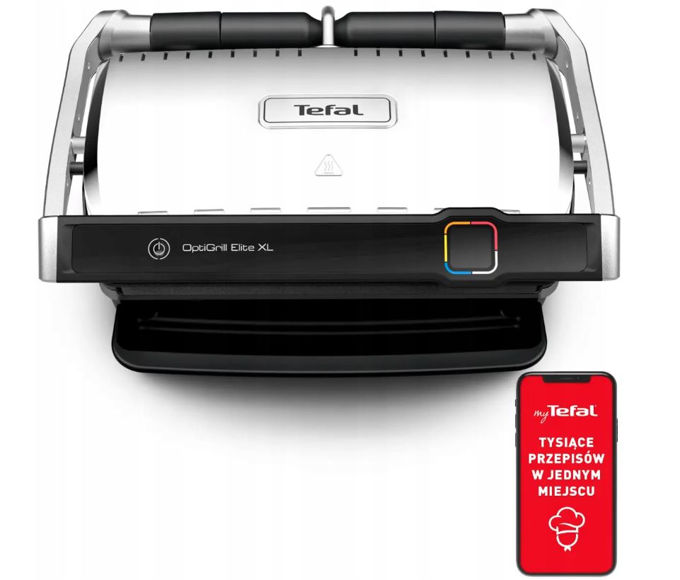 Contact electric grill Tefal GC760D12 silver/grey 2200 W Power rating 2200 W