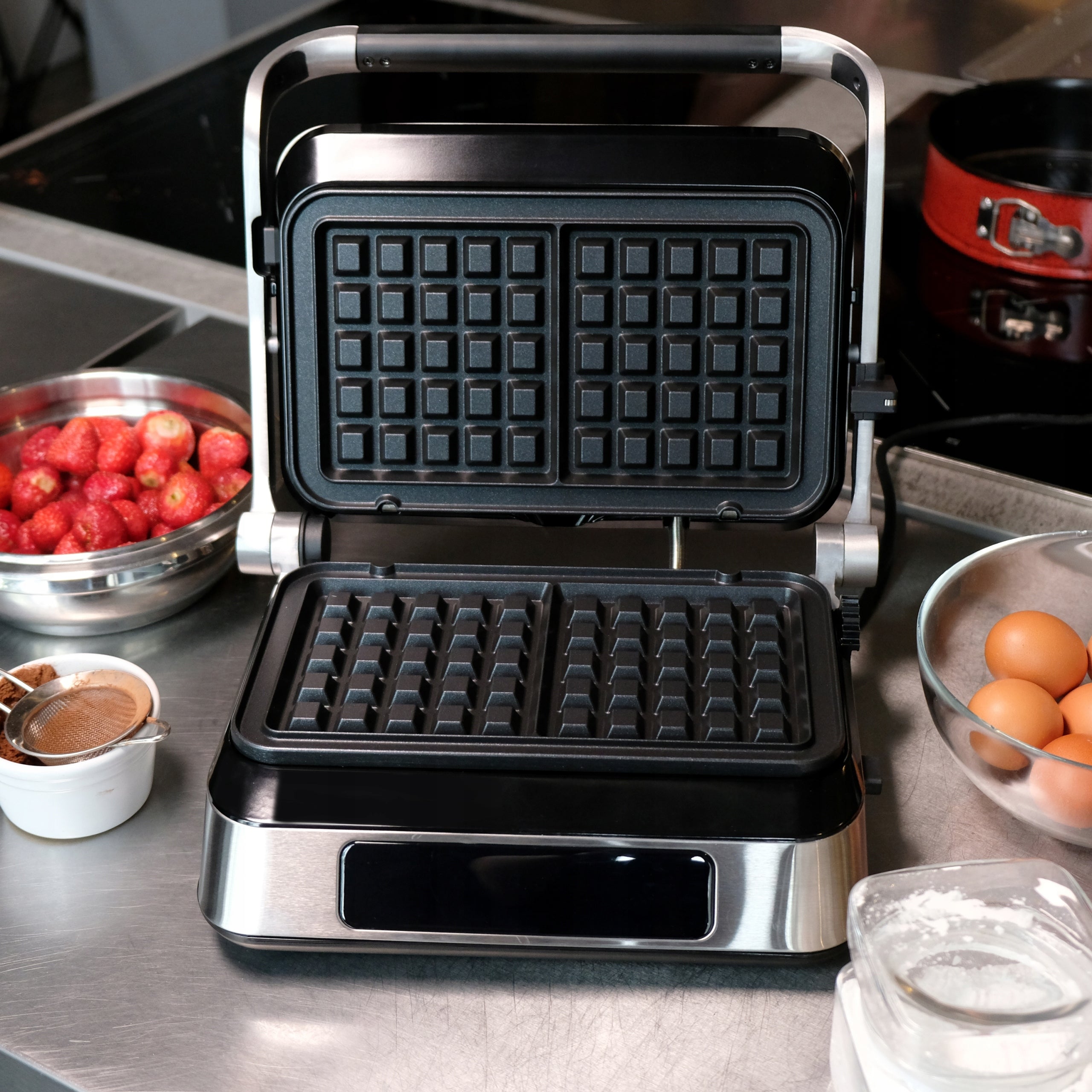 Contact folding electric grill Eldom GK2000W silver/grey 1800 W Power rating 1800 W