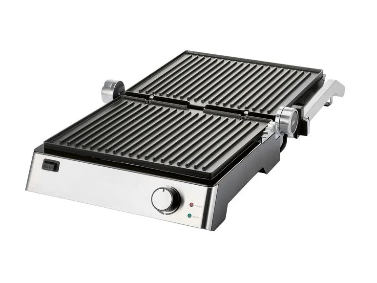 Contact grill 3in1 PANINI electric table SilverCrest SKGE 2000 W Power rating 2000 W