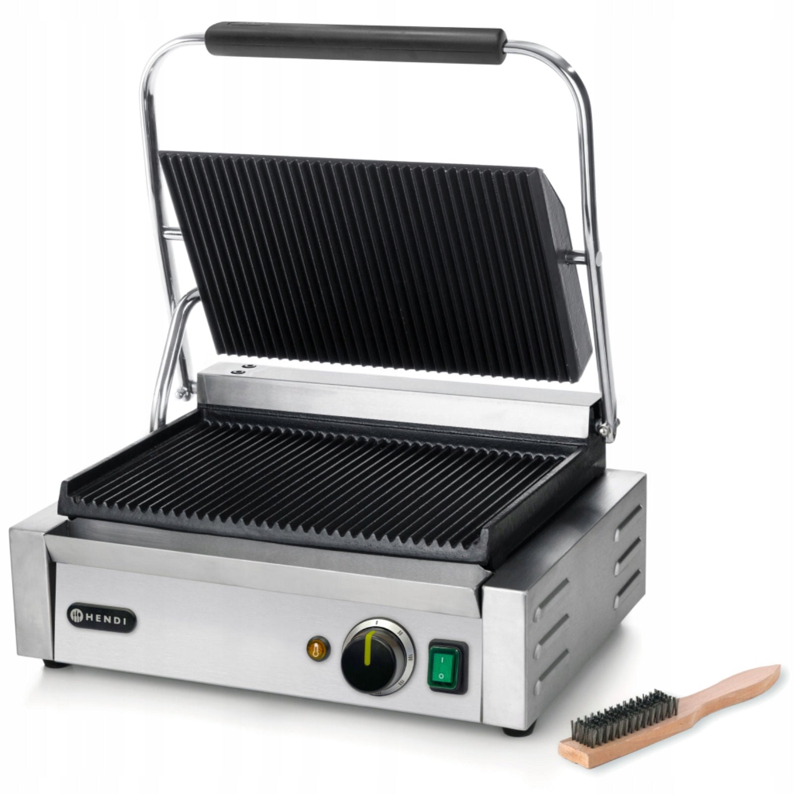Contact grill Hendi panini grooved 2200 In contact grill panini