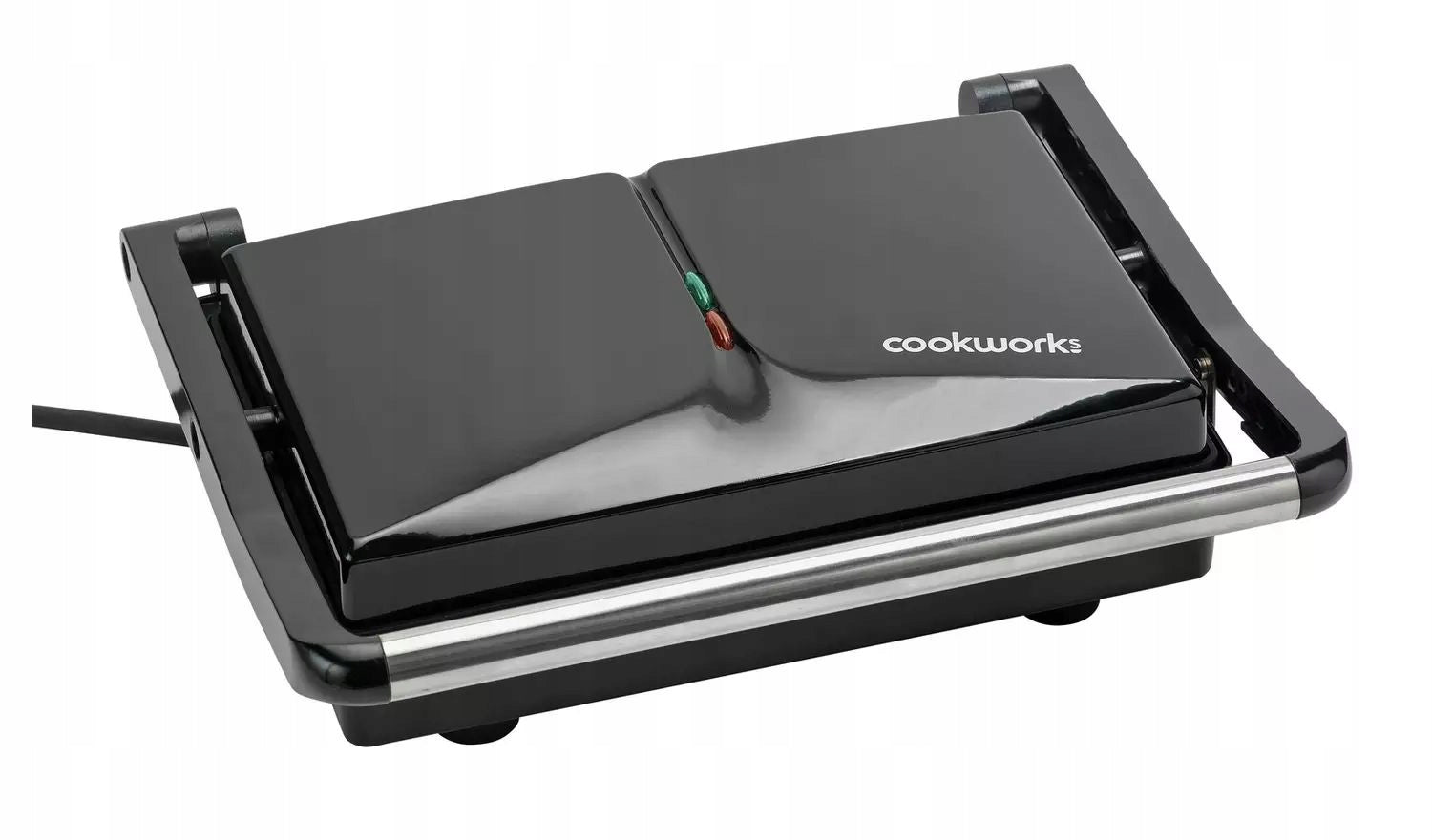 Contact, panini electric grill Cookworks black 1080 W