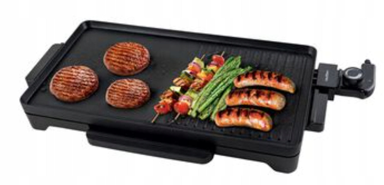 Contact traditional electric grill Hoffen HO-00126 black 2200 W